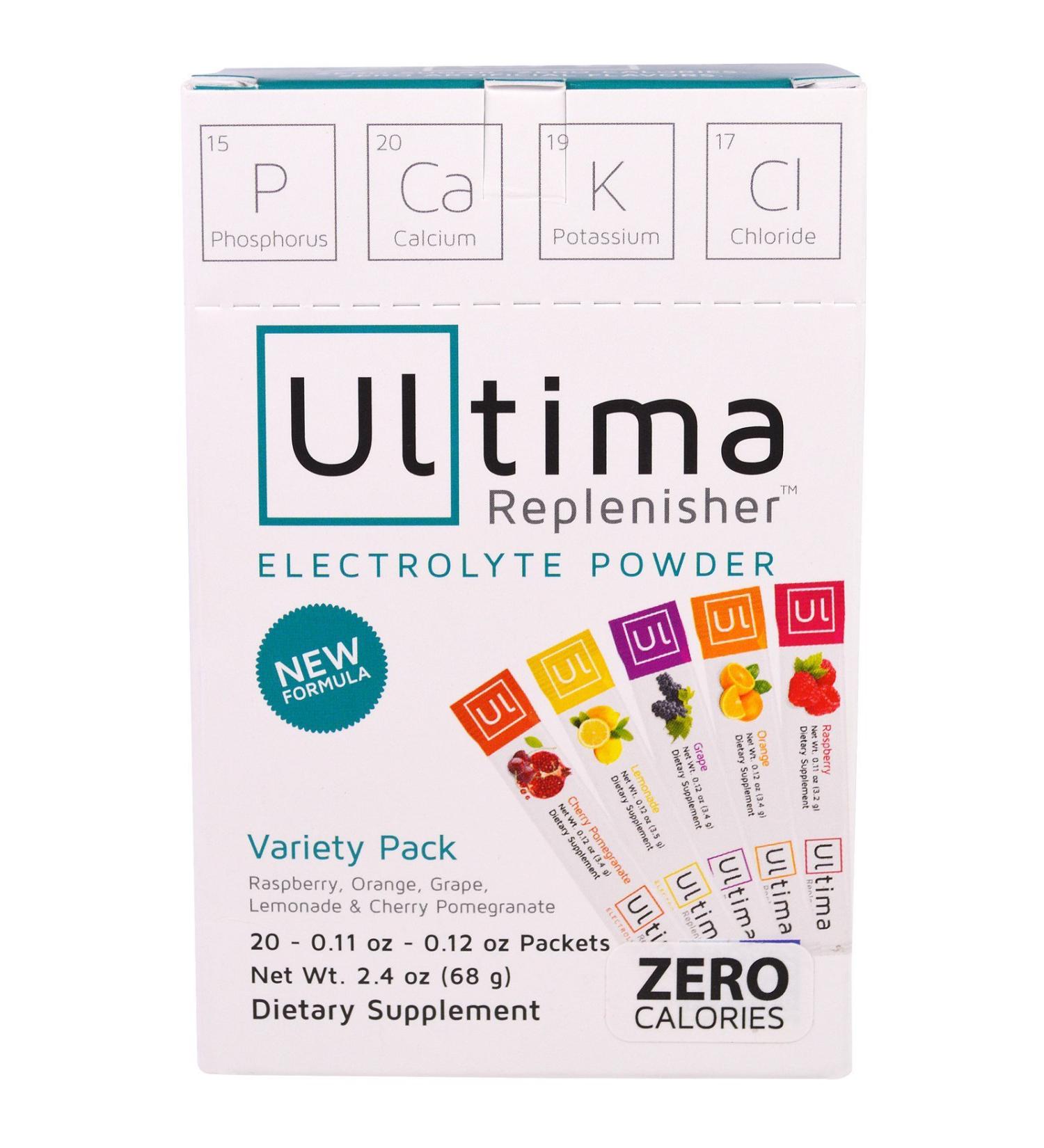 Ultima Health Products Ultima Replenisher - Variety Pack 20 Pkts