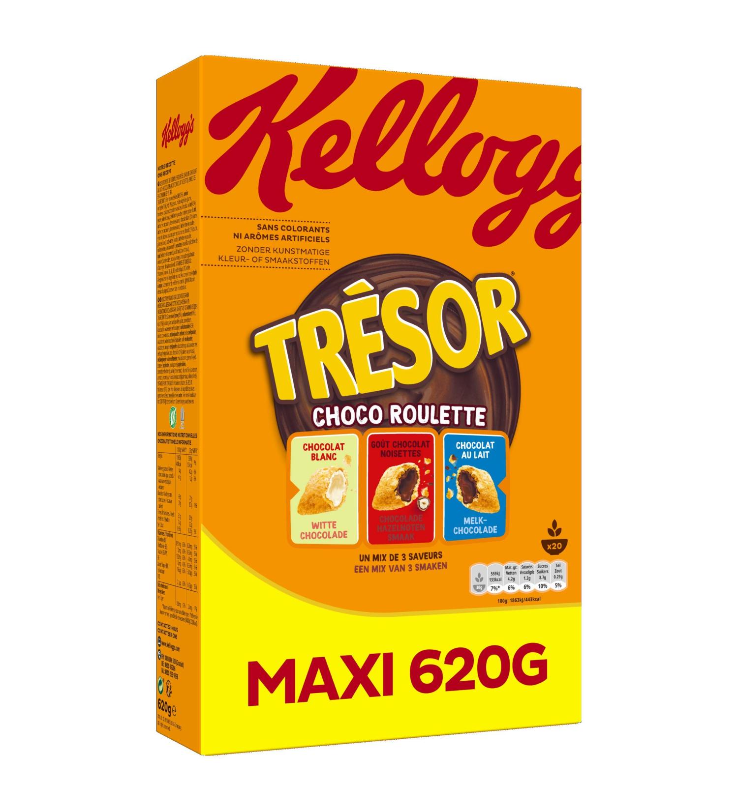 Kellogg's Treasure Roulette, 620g