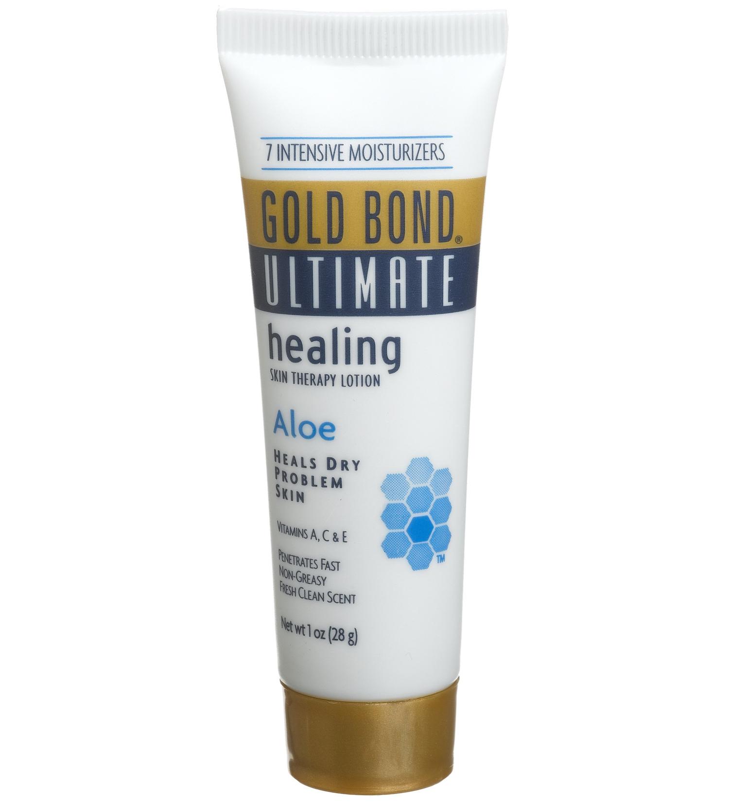 Gold Bond Ultimate Healing Skin Therapy Lotion - 1 Ounce | Deep Moisture for Dry Skin | Fast Shipping Worldwide - Buy Online on GoSupps.com