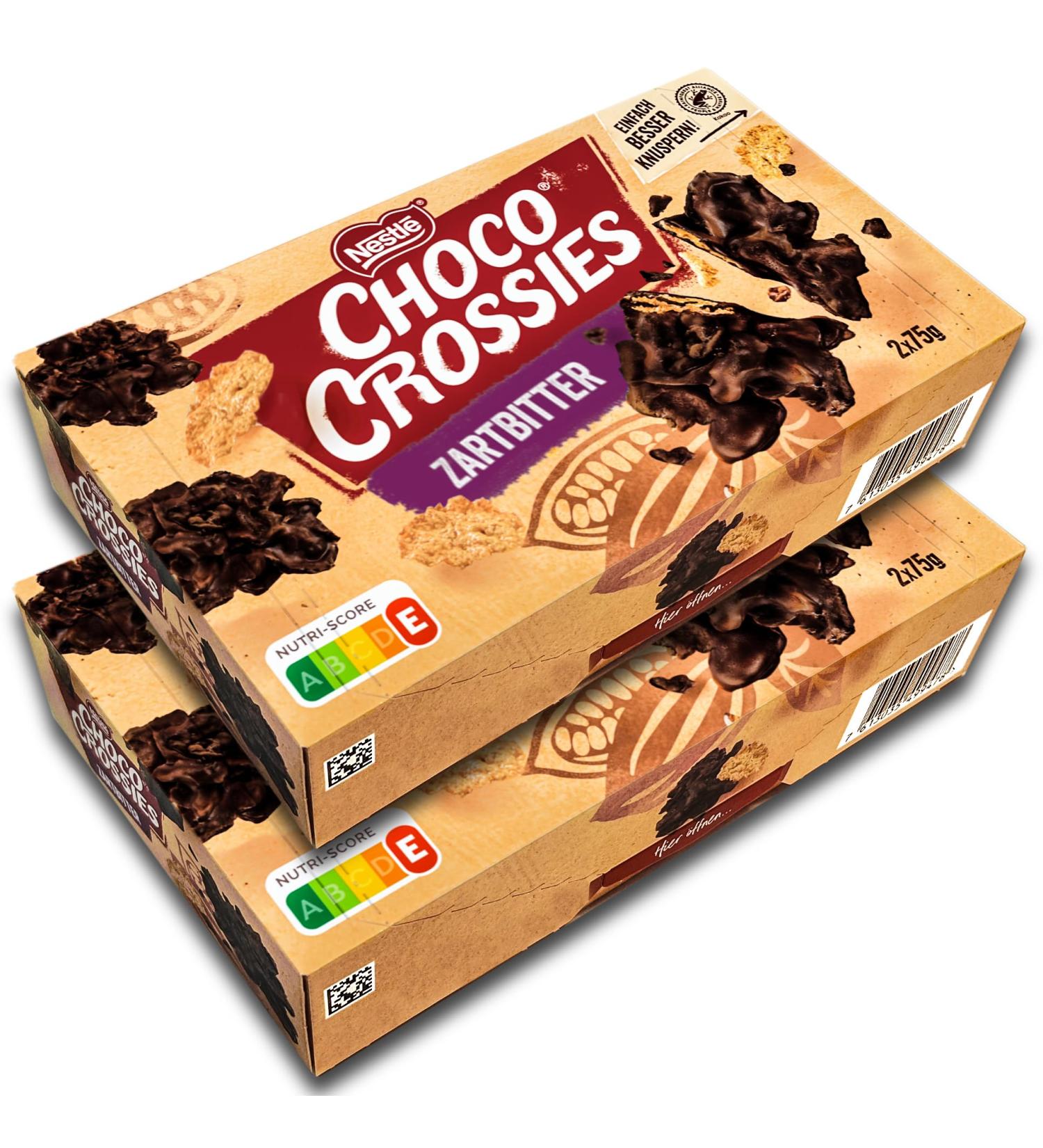 Il Paquet Nestlé Choco Crossies Sombre 2x 150g
