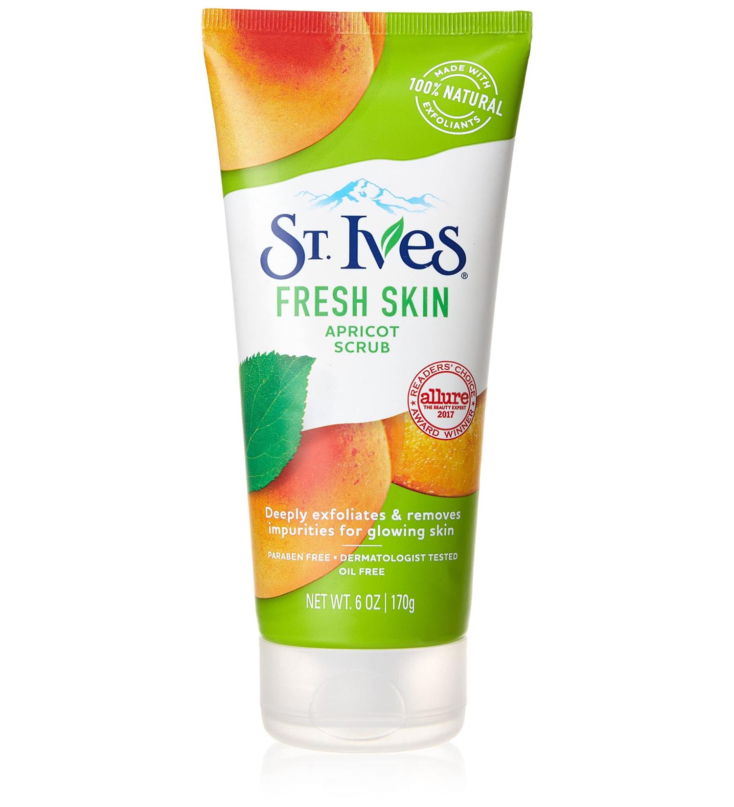 St. Ives Gommage visage abricot 170 g (lot de 4)