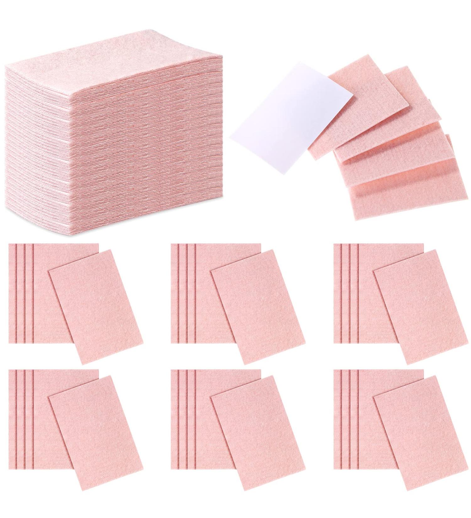 35-Piece Moleskin Flannel Adhesive Pads for Foot Blister Prevention - Heel Cushion for New Shoes - Nude Color - Buy Online on GoSupps.com