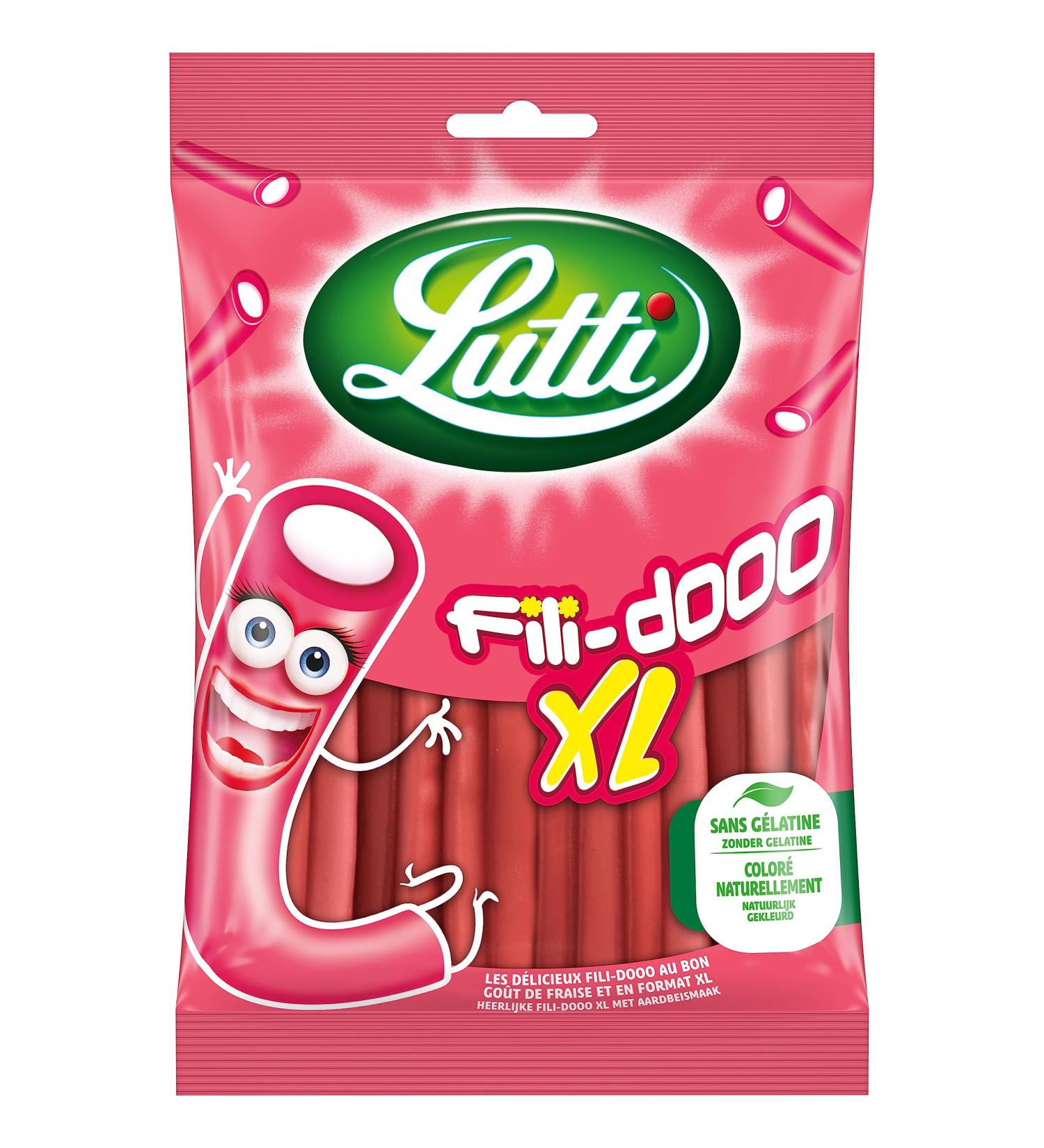Lutti Fili-dooo Strawberry XL 180g