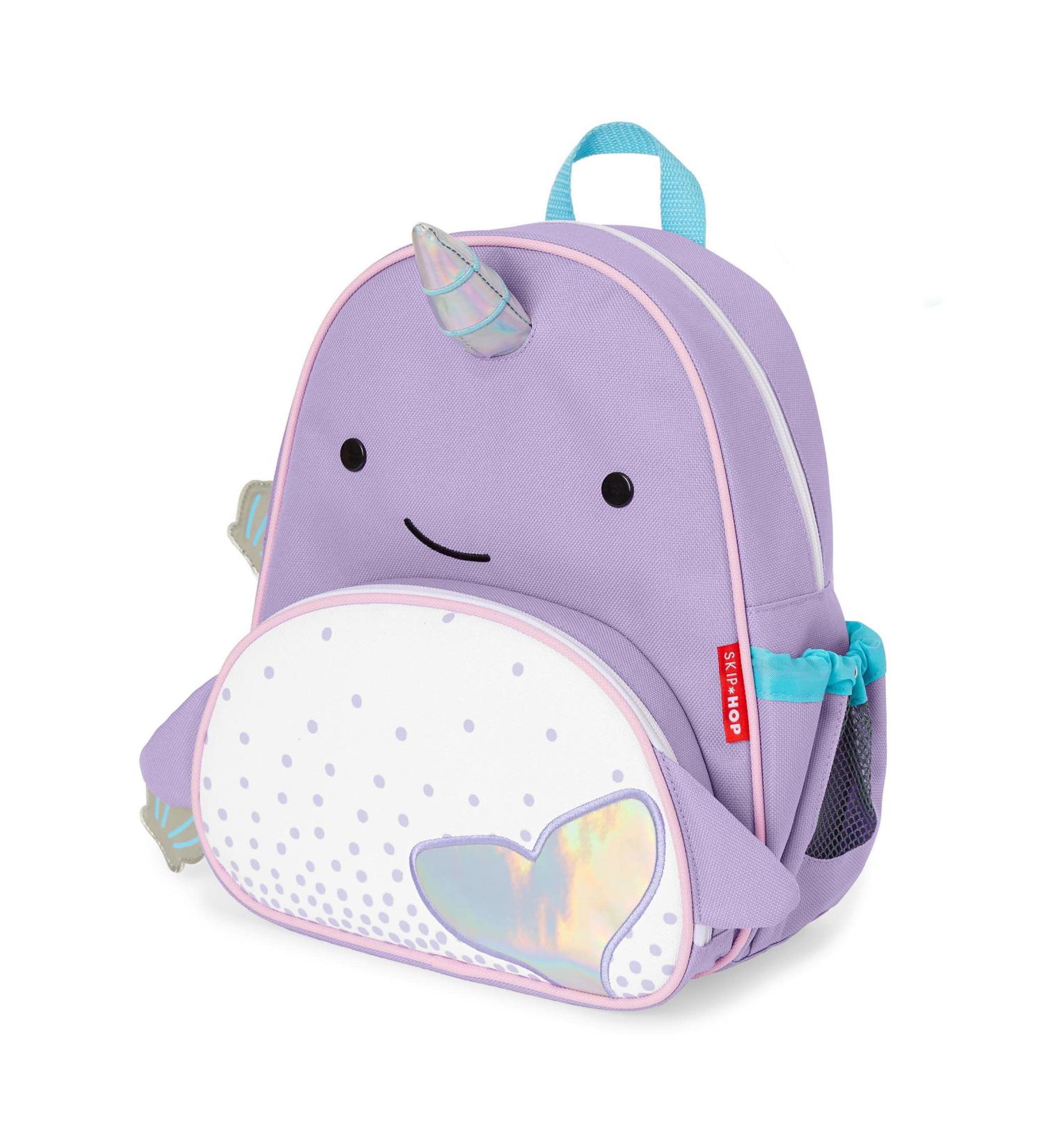 Skip Hop Toddler Backpack Zoo Preschool Ages 3-4 - Narwhal - Buy Online on GoSupps.com