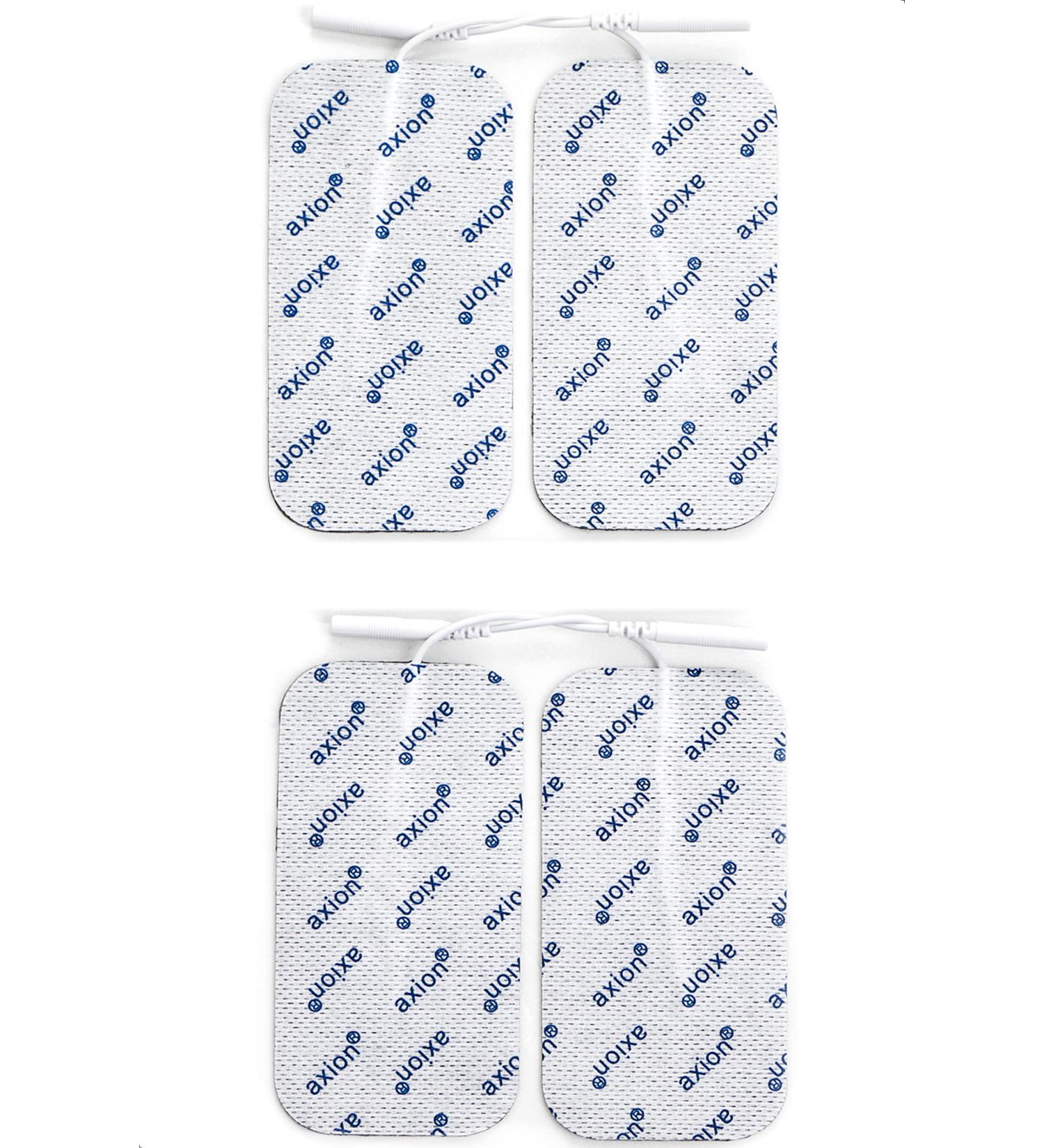 Buy Axion 4 Electrodes 100x50 mm for TENS & EMS | Reusable High Conductivity Certified Medical Device - Buy Online on GoSupps.com