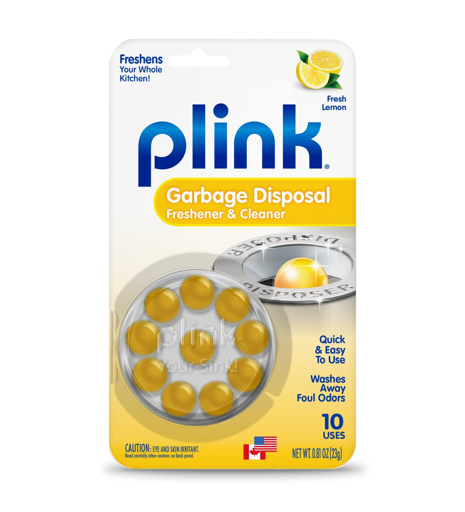 Summit Brands Plink PLM12T Lemon Scent Garbage Disposer Cleaner and Deodorizer - Buy Online on GoSupps.com