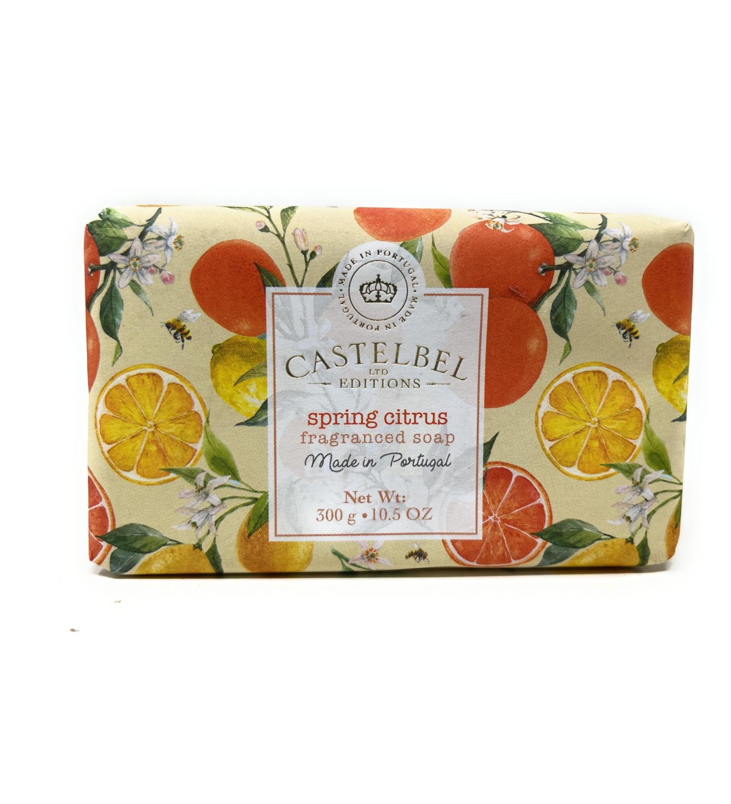 Castelbel Spring Citrus Luxury Fragranced Soap 10.5 Ounces