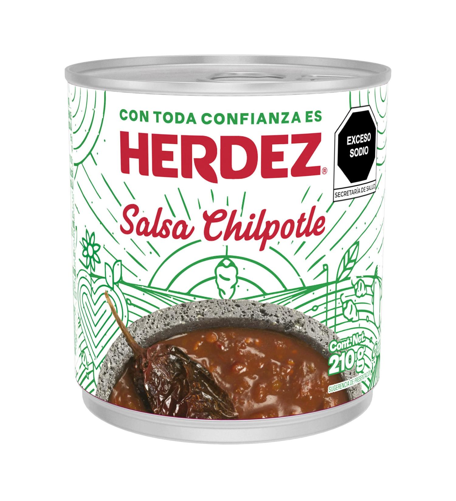 Herdez Salsa Chipotle - Authentic Mexican Flavor | Fast International Shipping - Buy Online on GoSupps.com