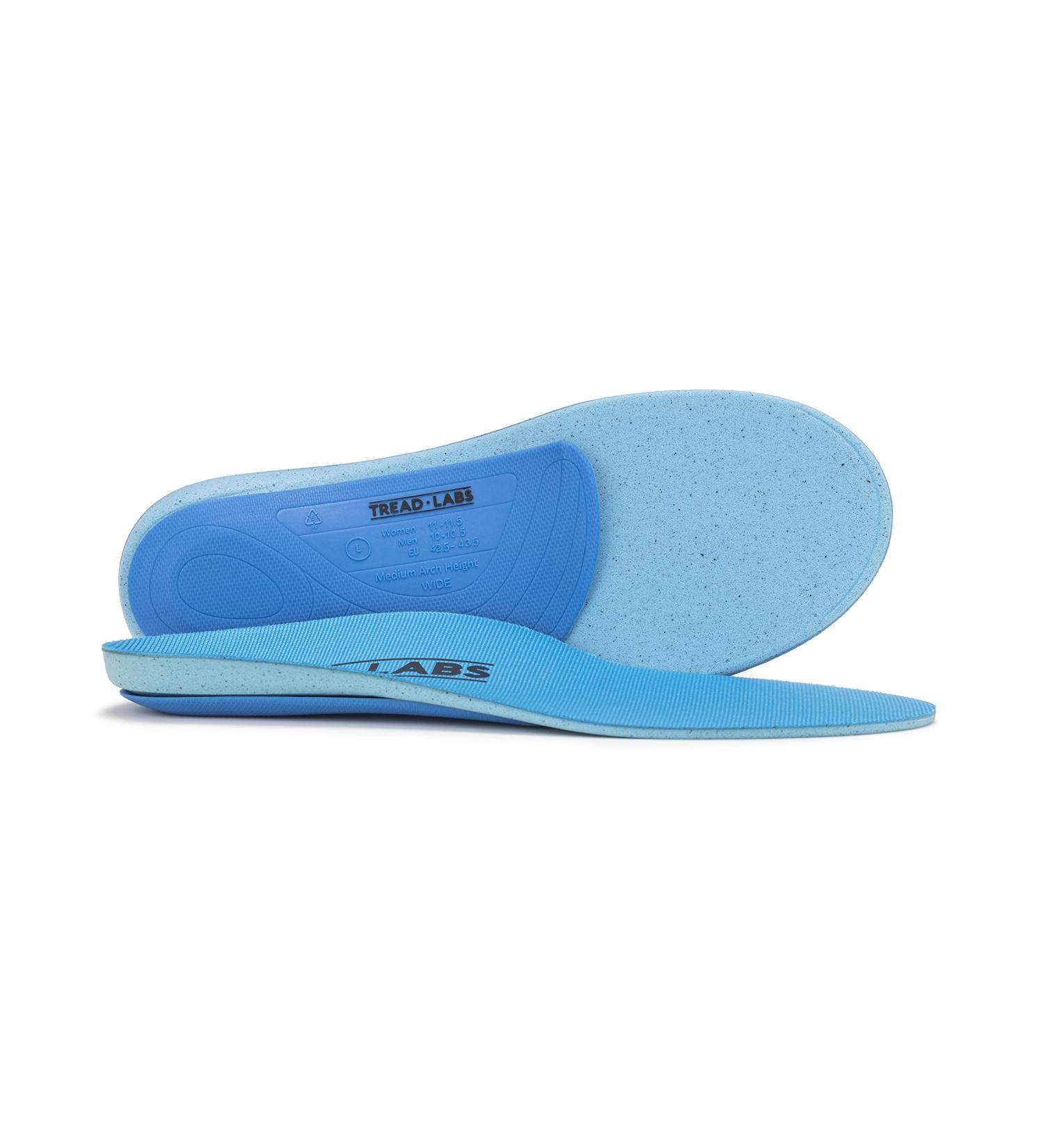 Pace Insoles for Wide Feet - Extra Firm Arch Supports for Flat Feet & High Arches | Orthotic Foot Pain Relief & Plantar Fasciitis | Unisex Sizes 11-11.5 (W) / 10-10.5 (M - Buy Online on GoSupps.com