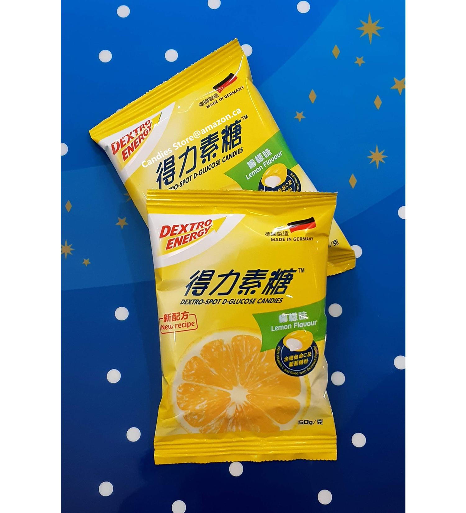 DEXTRO-Spot D-Glucose Lemon Candy