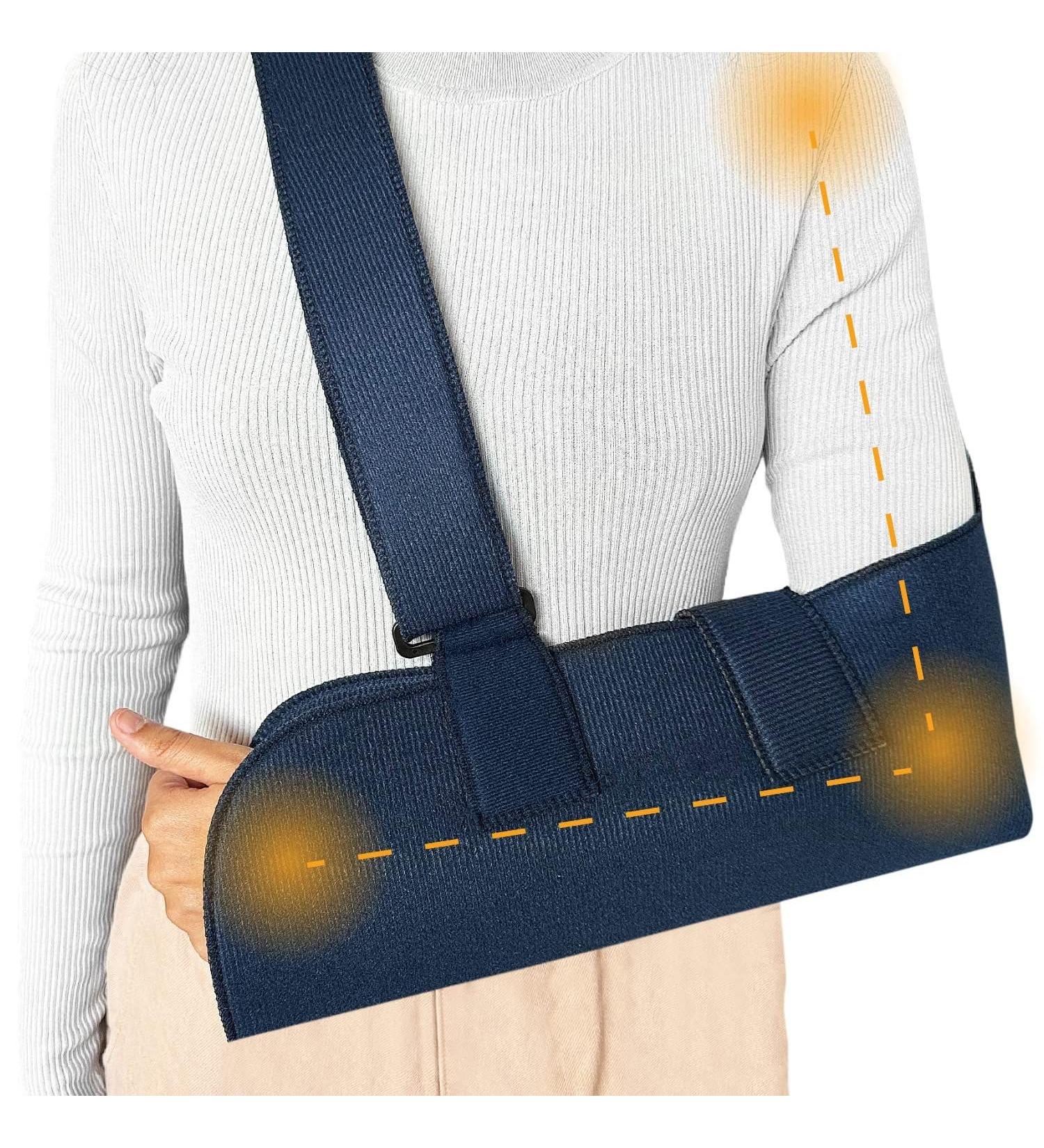 Ortoprime Arm Loop Shoulder Immobilizer - Adjustable Comfort for Shoulder Injuries - Universal Bilateral Armrest for Adults - Buy Online on GoSupps.com