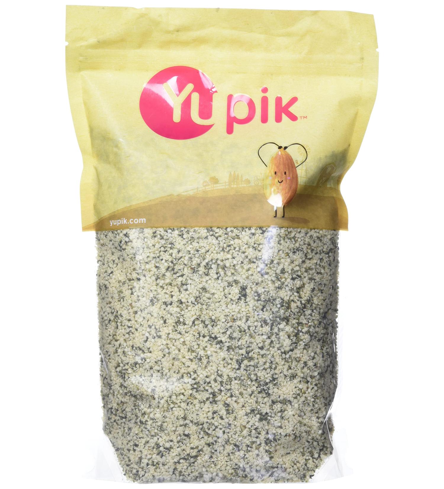 Yupik Canadian Hulled Hemp Seeds 1 kg Gluten-Free Kosher Vegan Raw Seeds Shelled Hemp Hearts Salt-Free Source of Omega-3 & Omega-6 Plant-Based Protein Ideal for Topping & Baking 1 kg (Pack of 1) - Buy Online on GoSupps.com