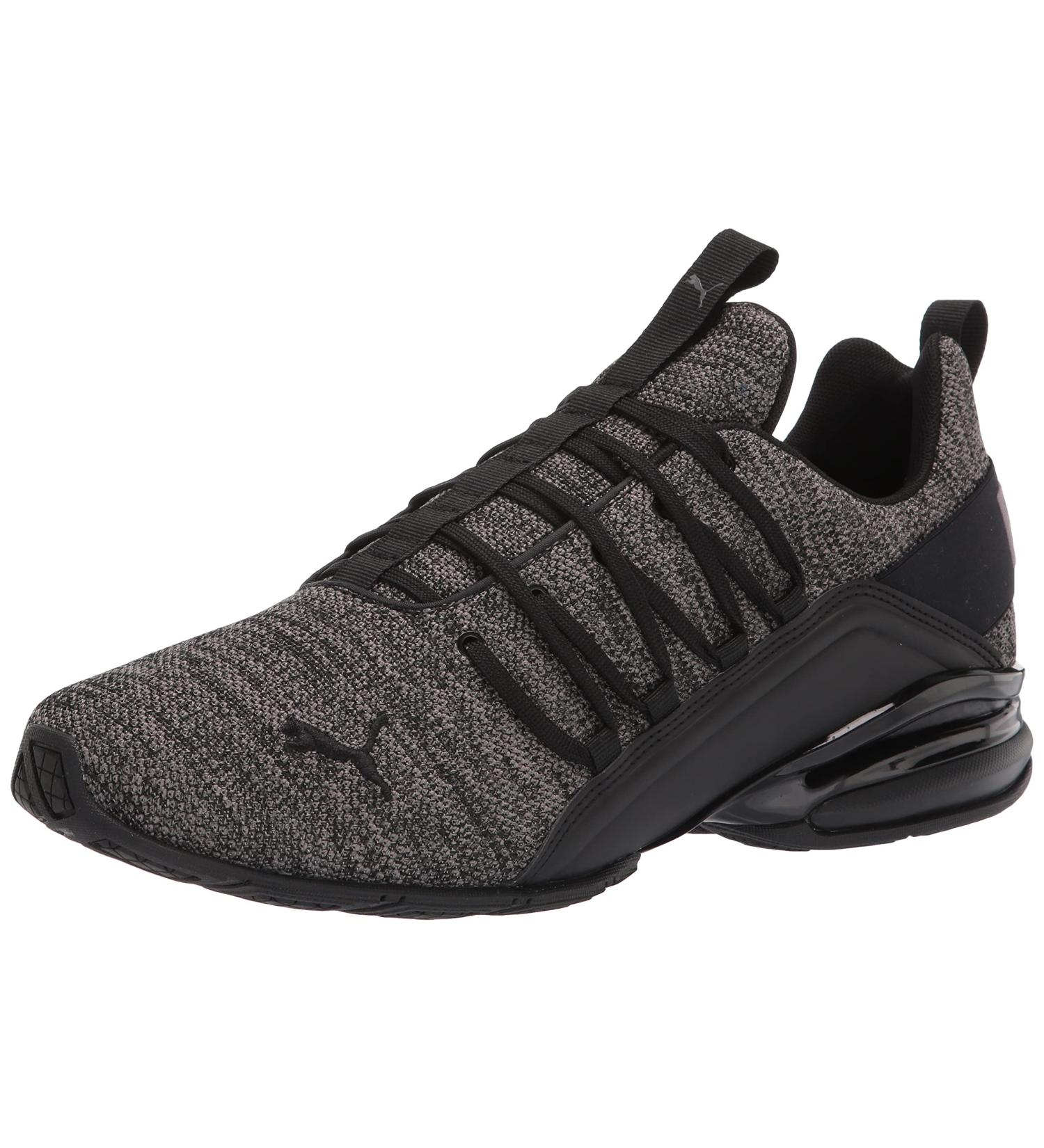 PUMA Men's Axelion Spark Sneaker 13 - Multi Black/Castlerock - Buy Online on GoSupps.com