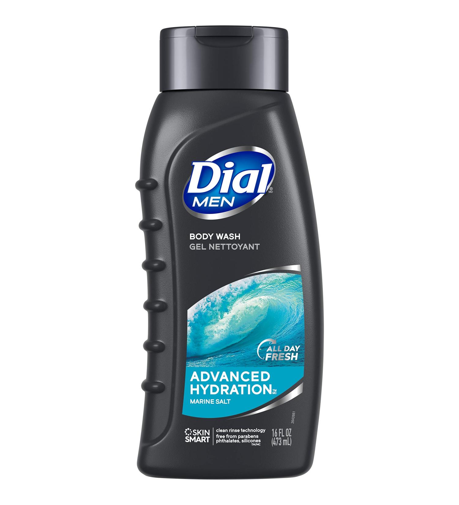 Dial Men Body Wash - Advanced Hydration 16 fl oz (Pack of 6) - Buy Online on GoSupps.com