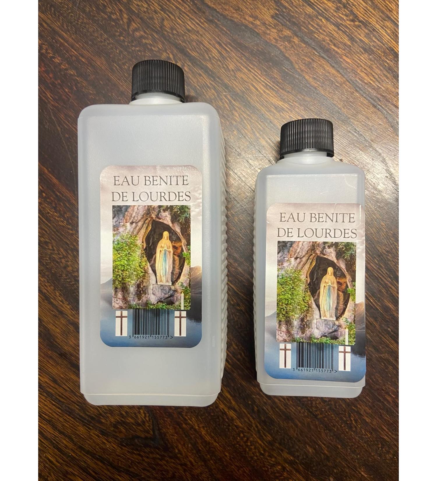 sacred and blessed water from the sanctuary of Lourdes (500 ML) - Buy Online on GoSupps.com