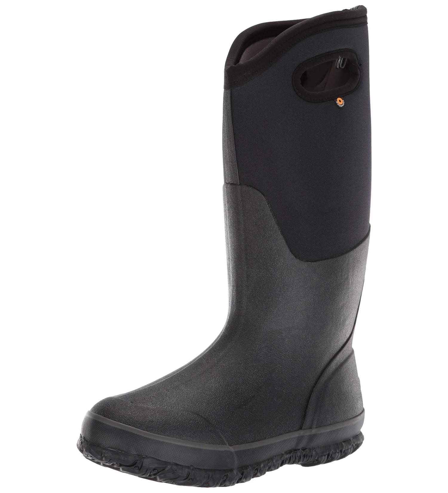 Bogs Women's Classic High Solid Boot 7 Black - Waterproof Winter Boots - Buy Online on GoSupps.com