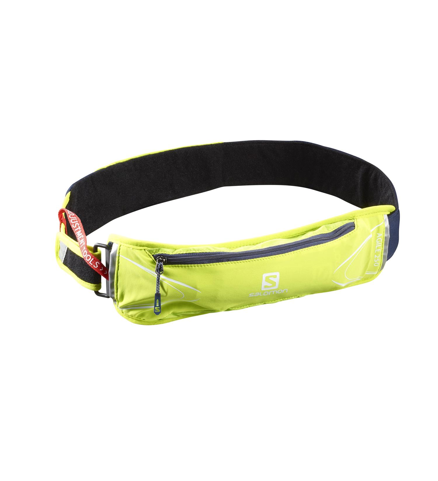 Salomon Trailrunning Belt 500ml Agile 500 Belt Set Light Green (Acid Lime/Dress Blue) AGILE 250 BELT SET