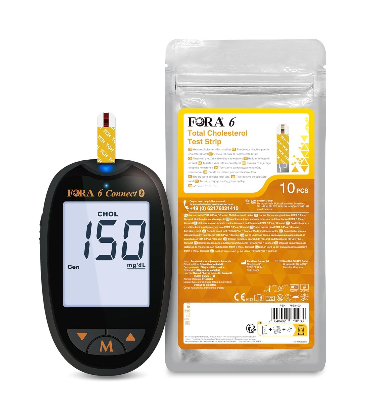 FORA Bluetooth Blood Glucose Monitor - Buy Online on GoSupps.com