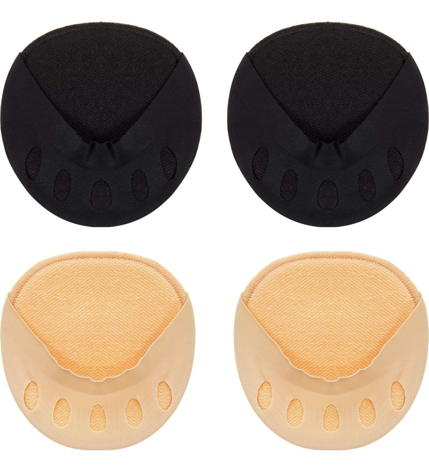 Honeycomb Fabric Forefoot Pads - Soft Metatarsal Protectors for Unisex - Breathable & Anti-Slip - 2 Pairs - Buy Online on GoSupps.com