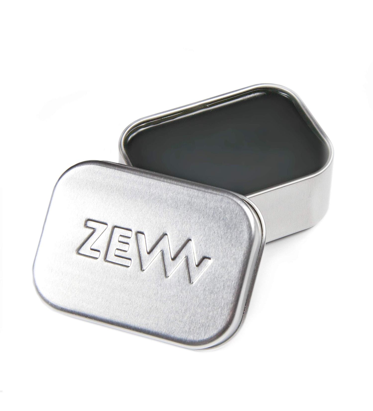 ZEW for Men beard balm with ginger cinnamon fragrance natural beard care with activated carbon for daily Gerbauch perfect for beard styling and care balm 80 ml