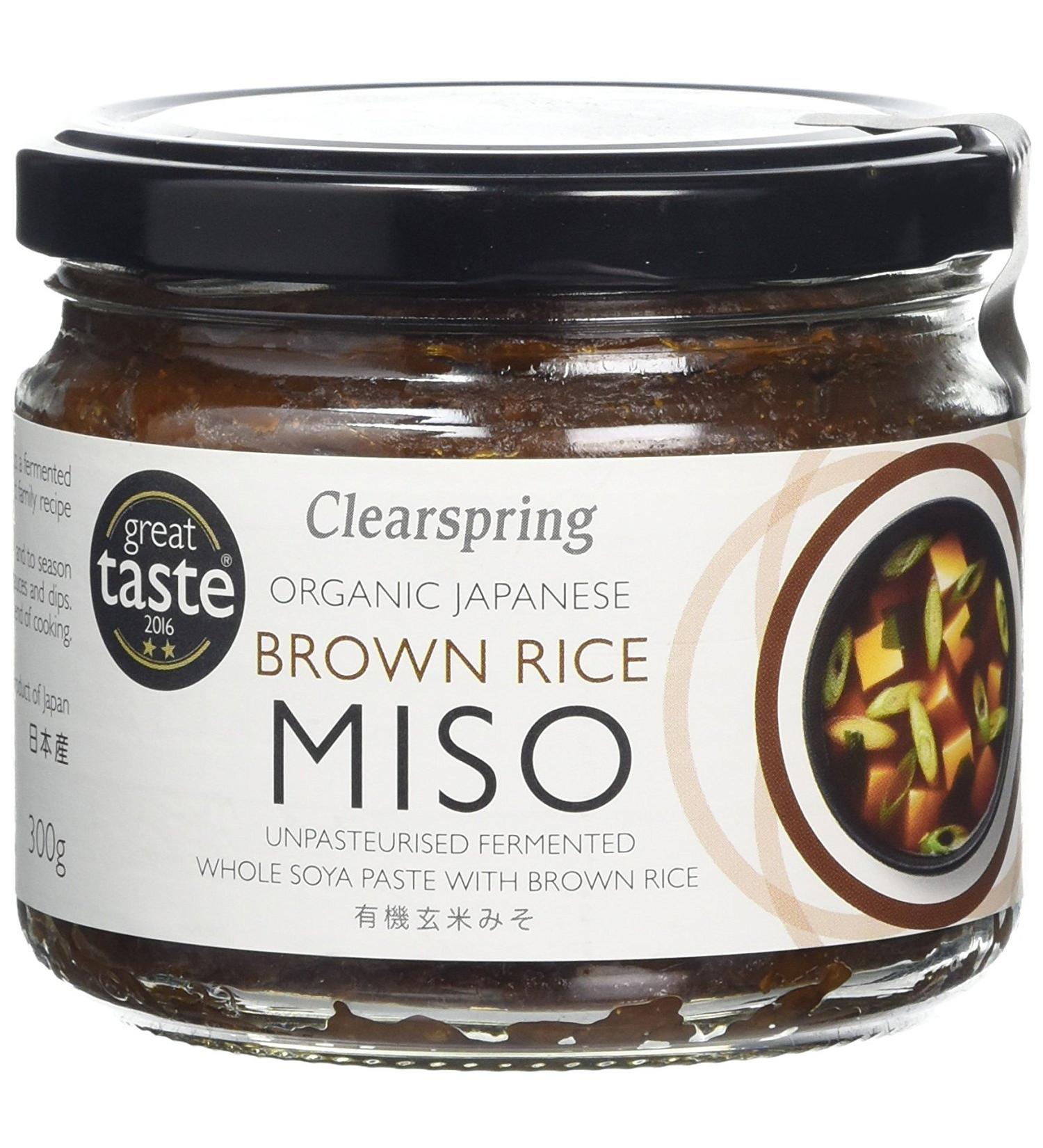Clearspring Clearspring Organic Brown Rice Miso 300g (Pack of 4)