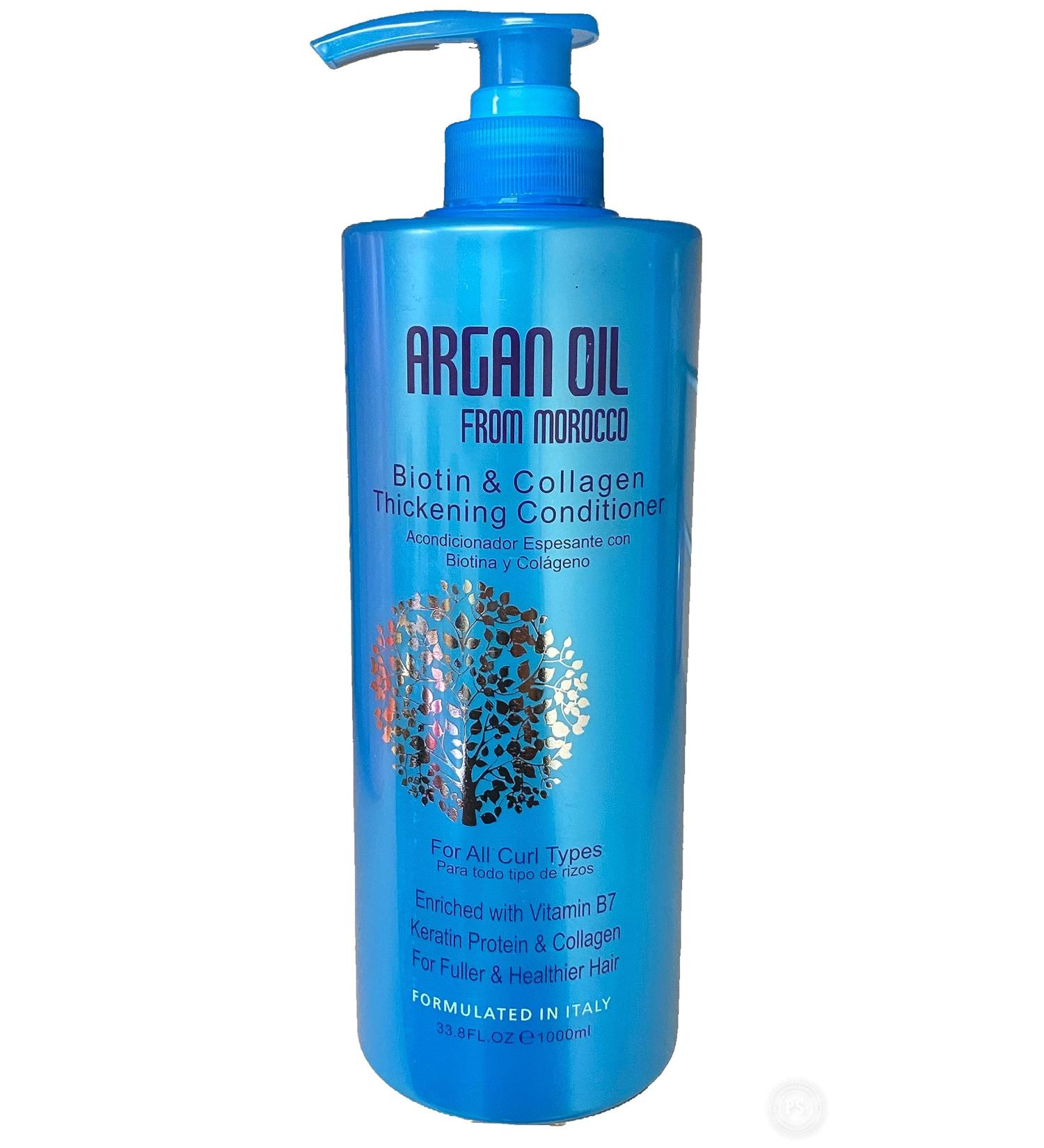 Argan Oil from Morocco Biotin & Collagen Thickening Conditioner 33.8 fl.oz. (1000 ml)