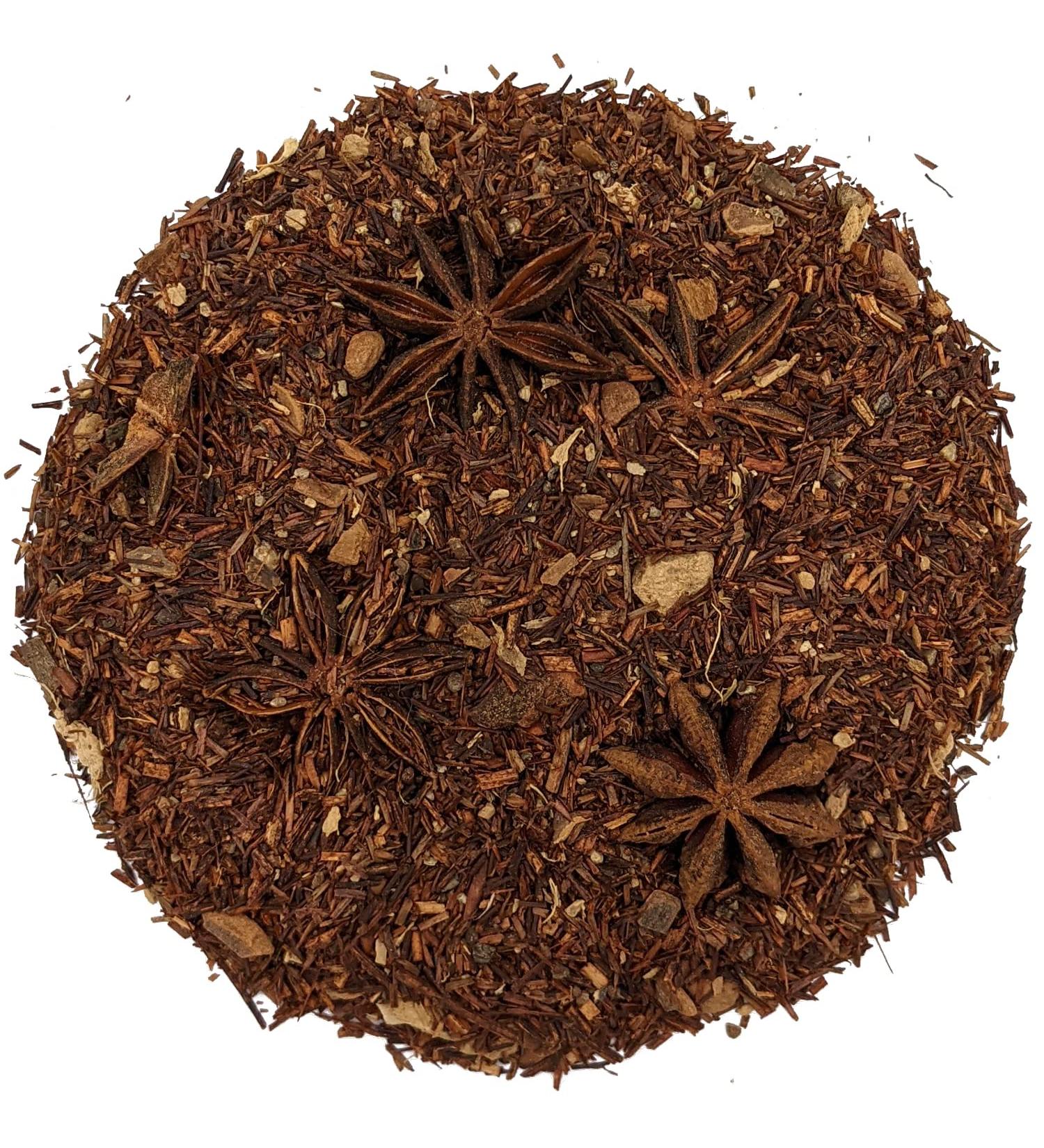 Simpli-Special Cinnamon Rooibos Chai Tea from Cederberg | South African Spiced Redbush Blend with Star Anise, Cinnamon, and Ginger | Caffeine-Free Loose Leaf Tea | 100g Resealable Pouch | Hot or Iced Tea Option - Buy Online on GoSupps.com