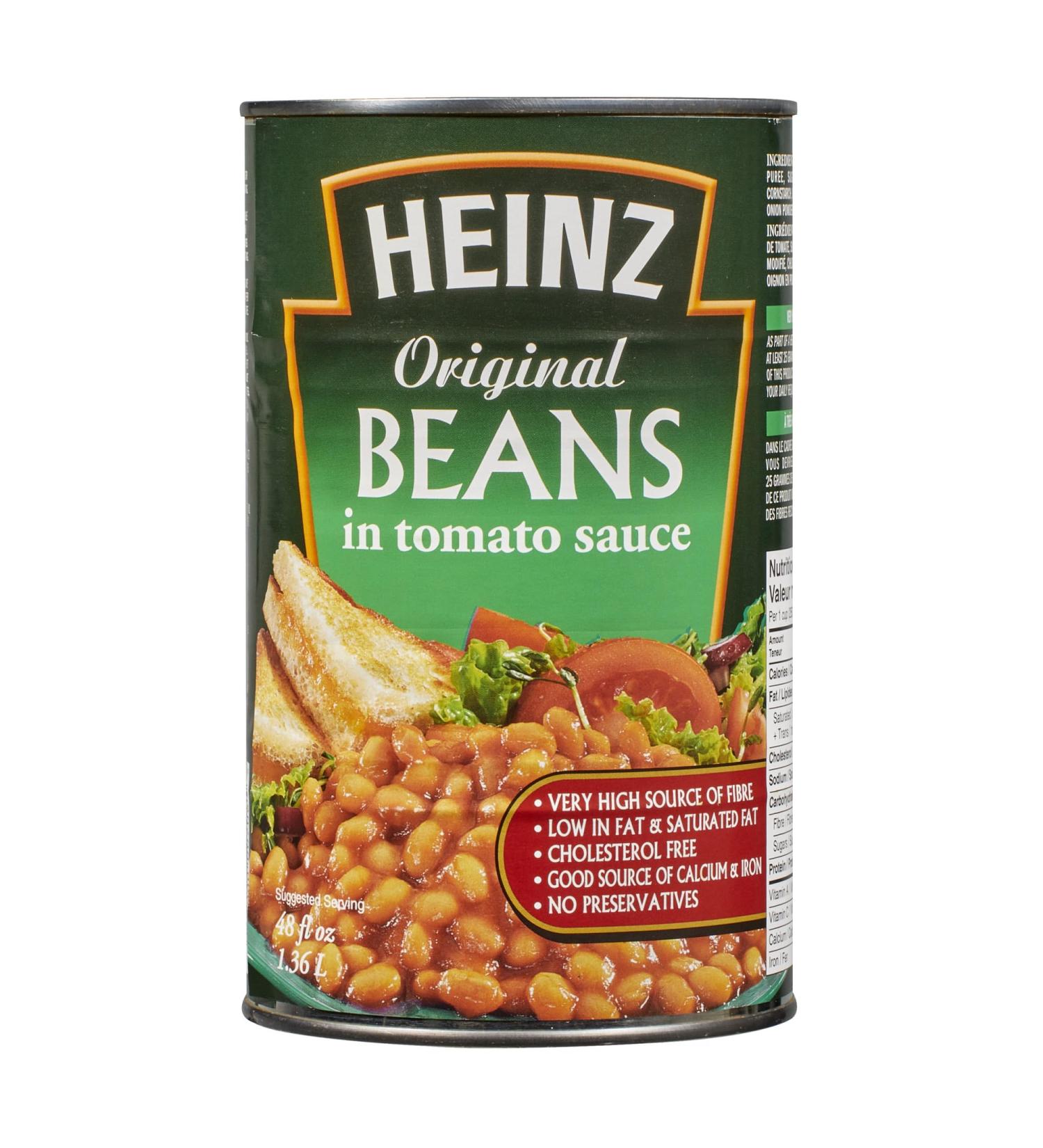 Heinz Beans in Tomato Sauce (12 x 1.36 L Can) 1.36 l (Pack of 12) - Buy Online on GoSupps.com