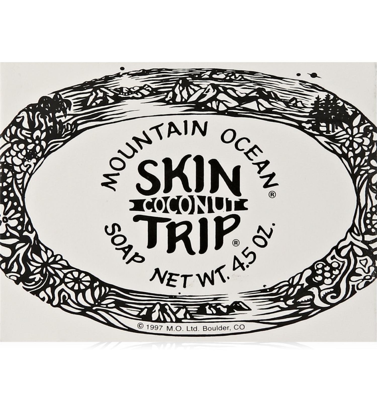 Mountain Ocean Skin Trip Coconut Bar Soap 4.5 Oz - Moisturizing & Nourishing - Buy Online on GoSupps.com