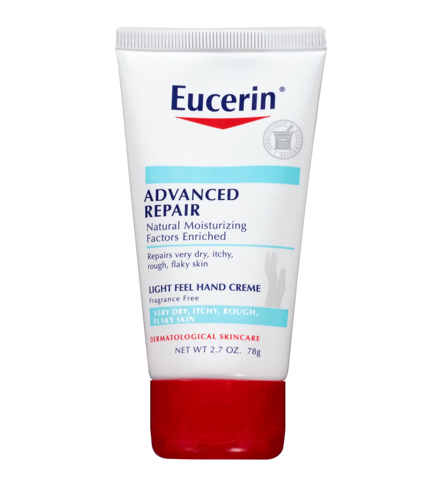 Eucerin Advanced Repair Hand Creme Fragrance Free 2.7 oz (78 g)