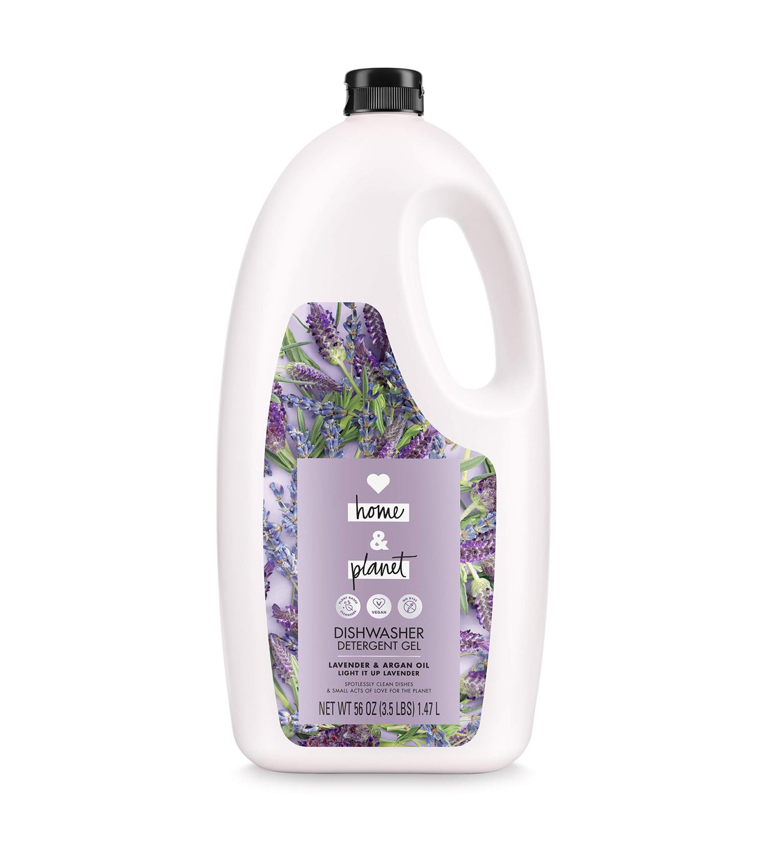 Love Home & Planet Lavender & Argan Oil Dishwasher Detergent Gel - 56 fl oz - Buy Online on GoSupps.com