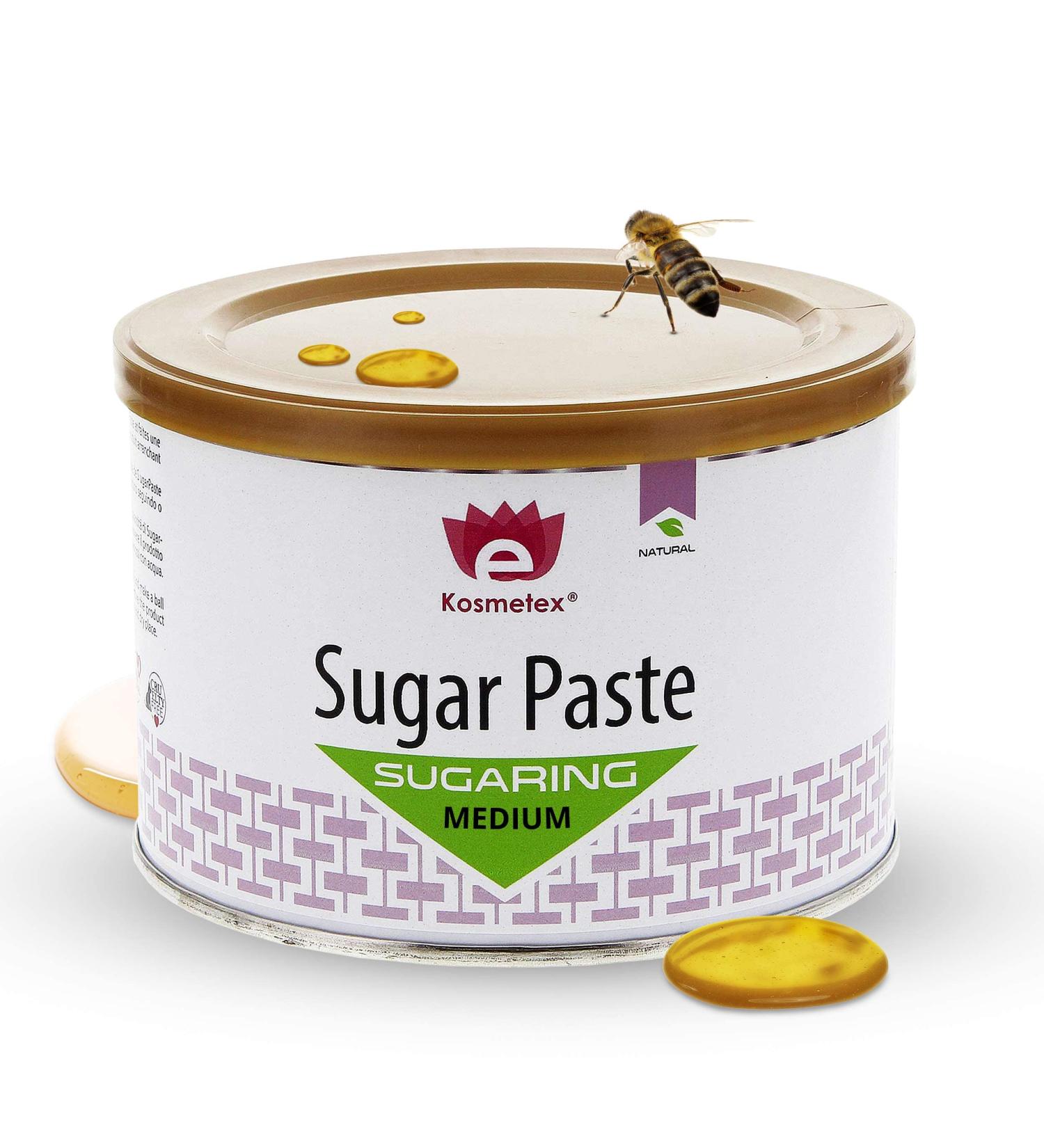 Sugar Paste Kosmetex 550g | Medium Sugaring Paste for Hair Removal | Best Sugar for Smooth Skin - Buy Online on GoSupps.com