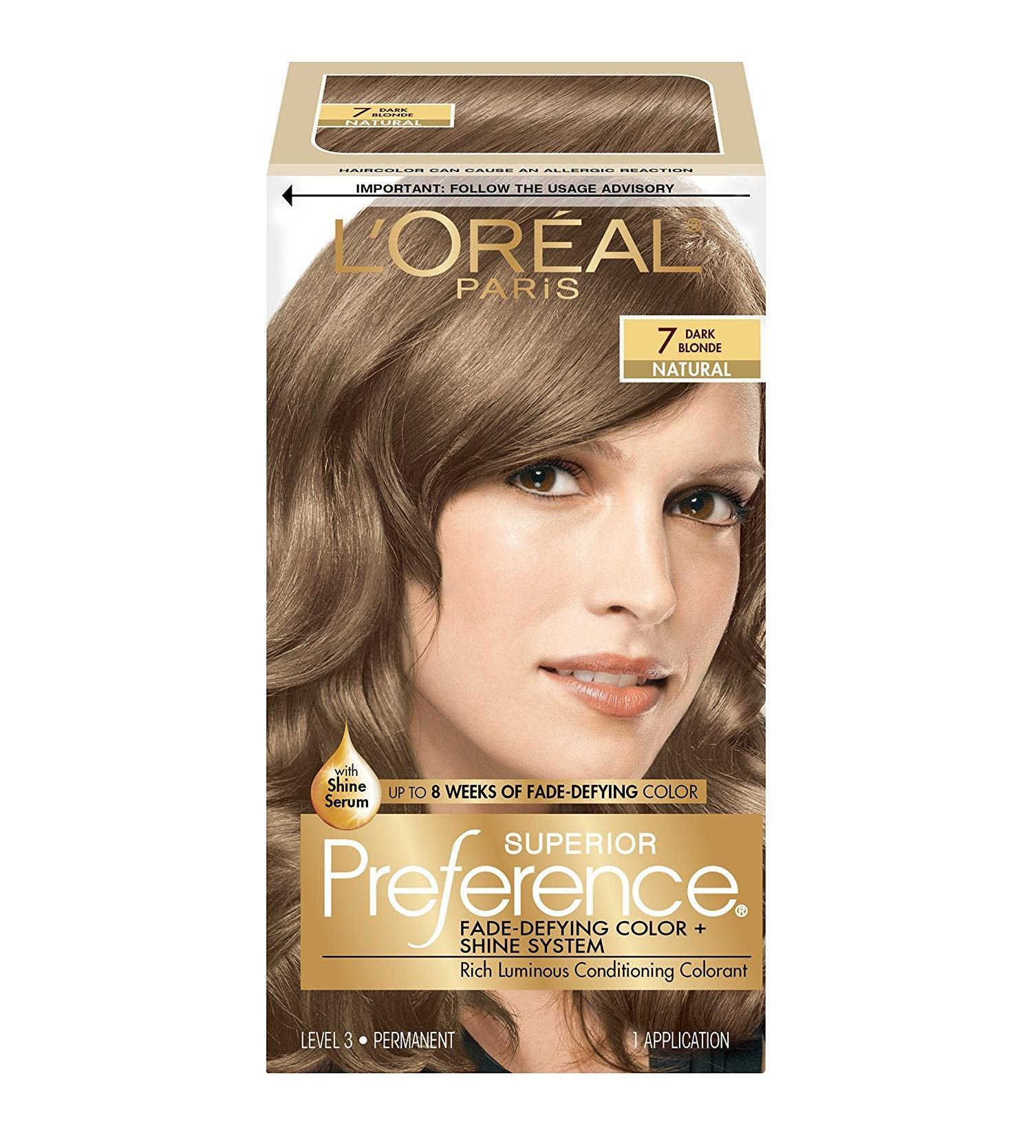 Pref Haircol 7 Size 1ct L'Oreal Preference Hair Color Dark Blonde #7