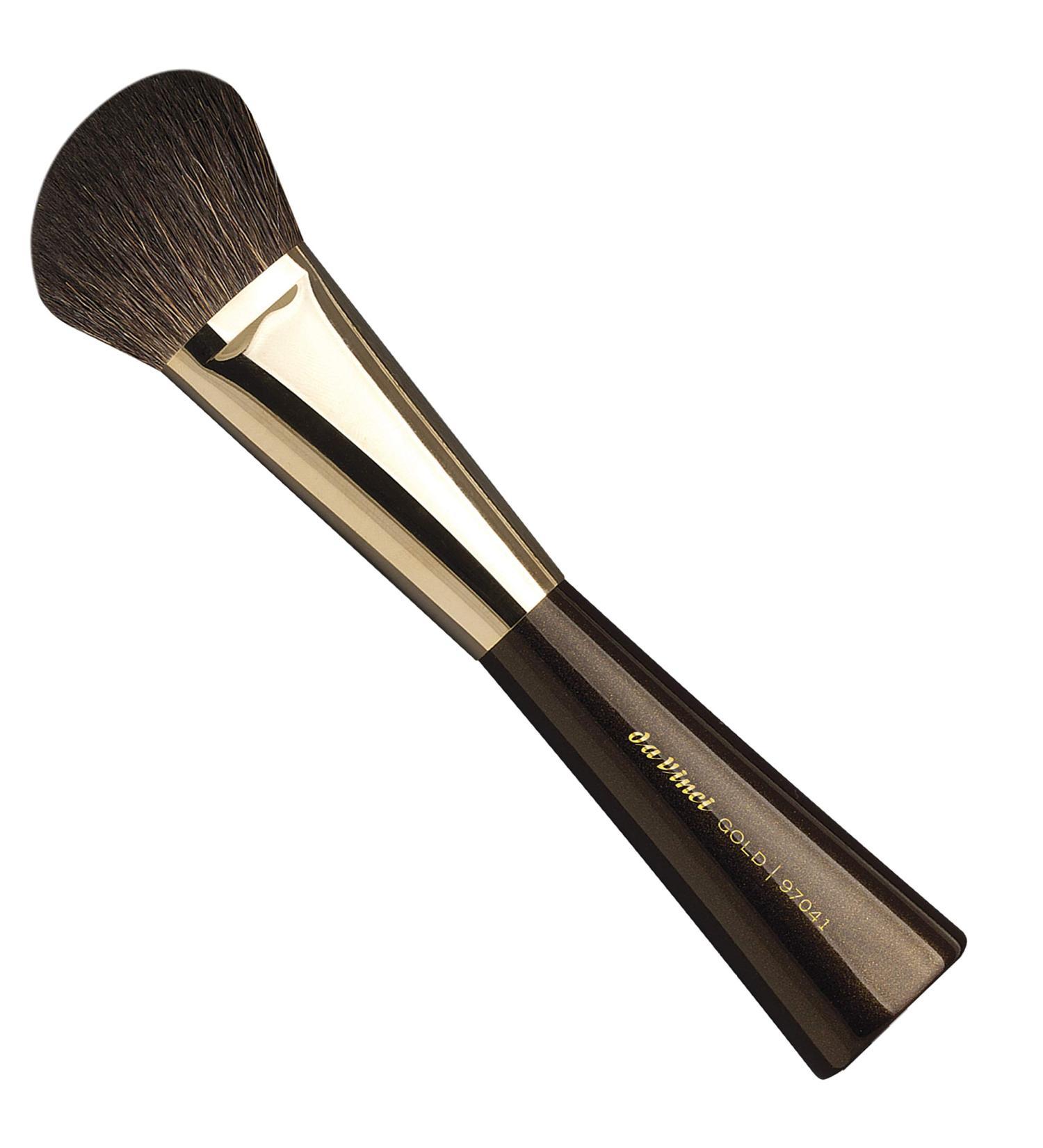 da Vinci Series 97041 Gold Blusher/Rouge Contour Angled Brush 2.36-Ounce Gold Natural Hair Angled - Buy Online on GoSupps.com