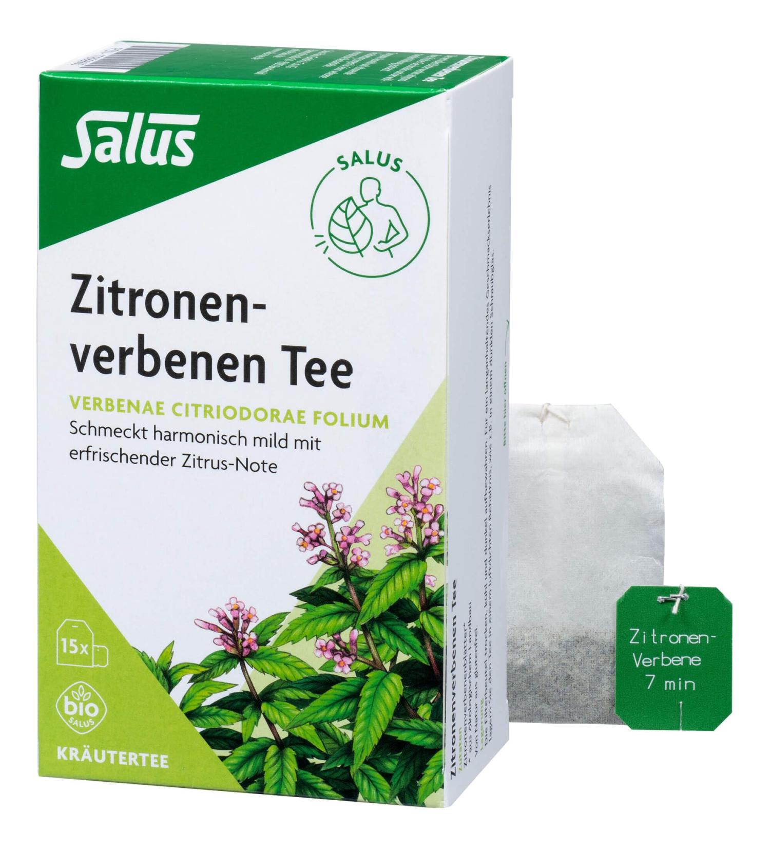 Salus Salus Lemon Verbena Tea - 15 Tea Bags 27g (1)