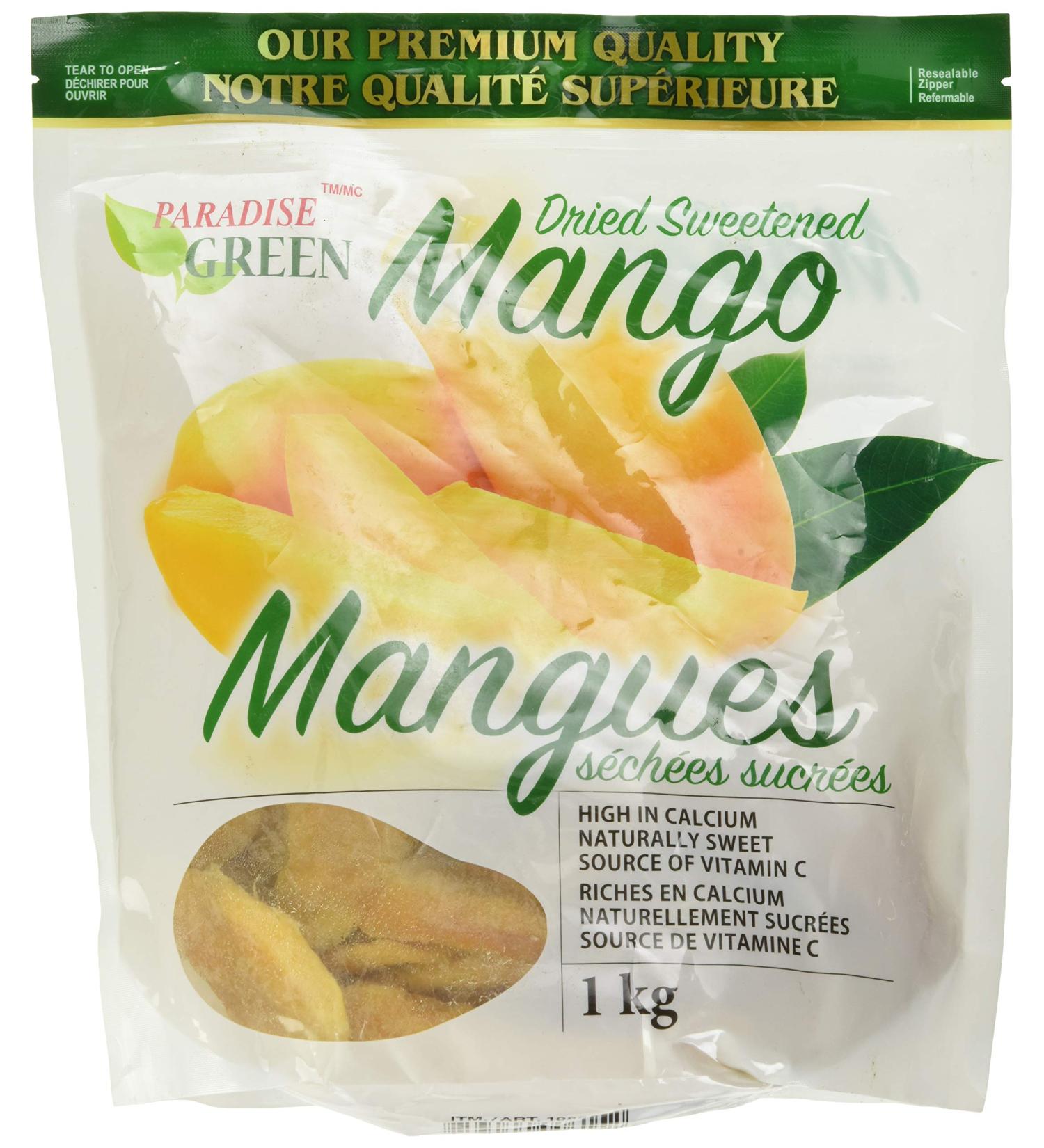 Kirkland Signature Dried Mangoes 1 Kg - Buy Online on GoSupps.com
