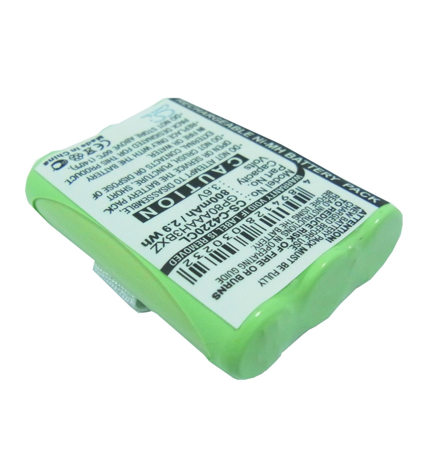 Replacement Battery for Clarity C4220 C4230 C4230HS | GP80AAAH3BXZ | 800mAh 3.6V - International Shipping Available - Buy Online on GoSupps.com