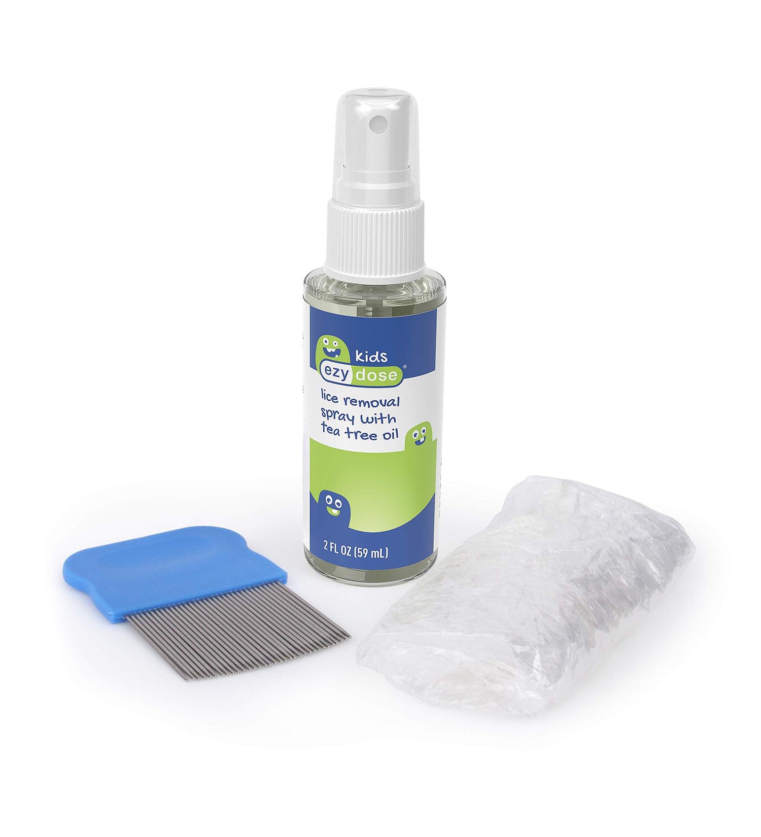 Ezy Dose Kids Lice and Eggs Comb Removal Kit | Gentle Hair Care with Tea Tree Oil | For Babies, Toddlers, and Adults - Buy Online on GoSupps.com