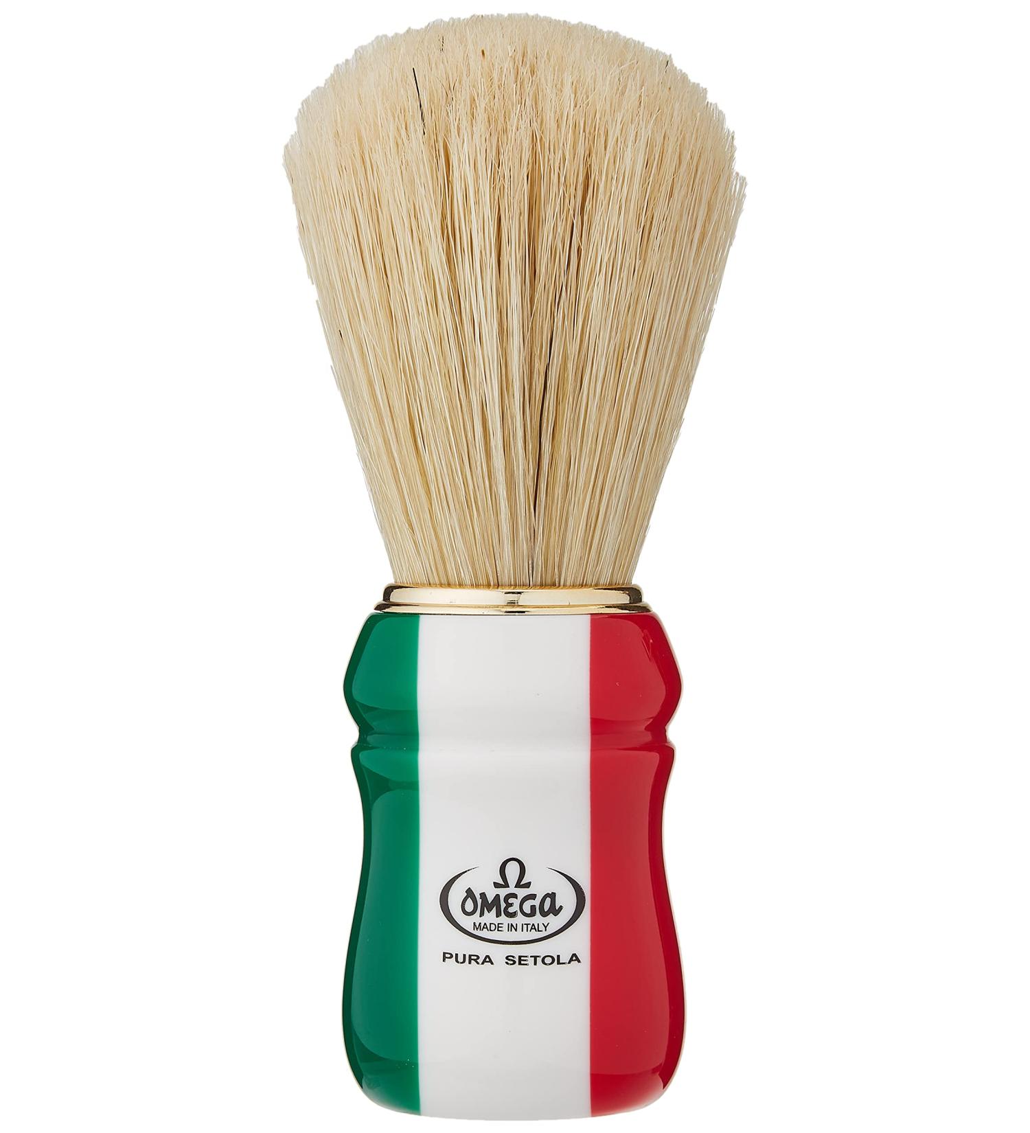 Omega 21762 Beard Brush - Pure Setola Fiber | Premium Grooming Tool for Luxurious Beards International Shipping Available - Buy Online on GoSupps.com