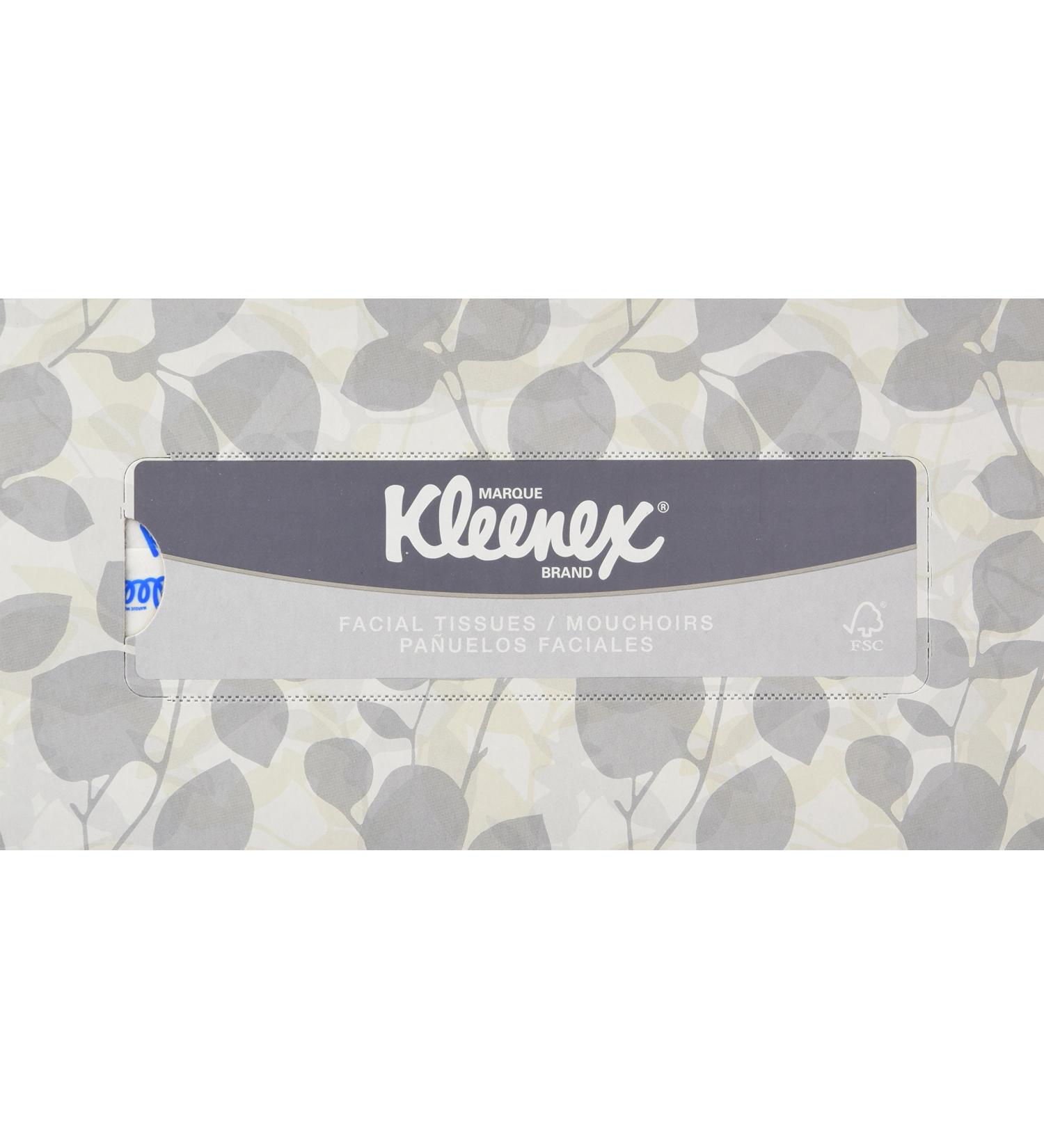 Kimberly-Clark Kleenex zip-half pack facial tissue 2-ply convenience case 12bx/count we - Buy Online on GoSupps.com