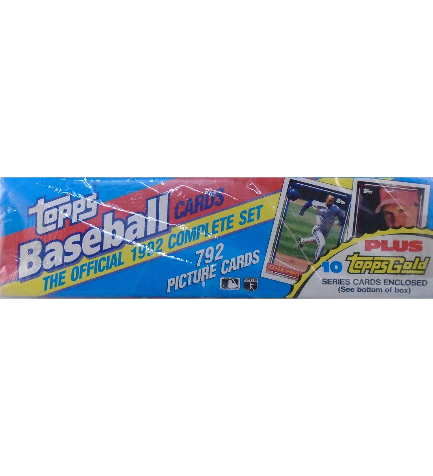 Topps baseball 1992 complete set factory sealed!