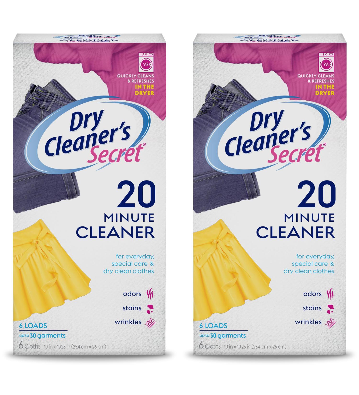 Woolite At-Home Dry Cleaner Cloths - Gentle Care for Special Fabrics Pack of 12 | Fresh Scent Ideal for Dry-Clean-Only Clothes - International Shipping Available - Buy Online on GoSupps.com