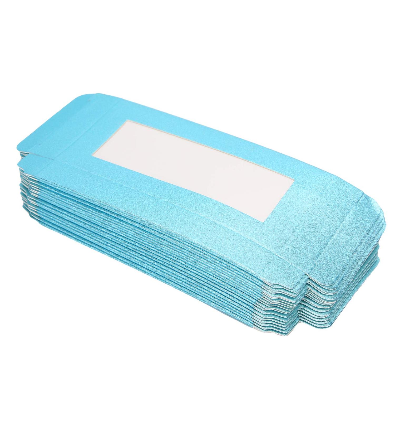 Cosiki July Gift Eyelash Boxes - Stylish Blue Eyelash Packaging for Beauty Lovers | International Shipping - Buy Online on GoSupps.com