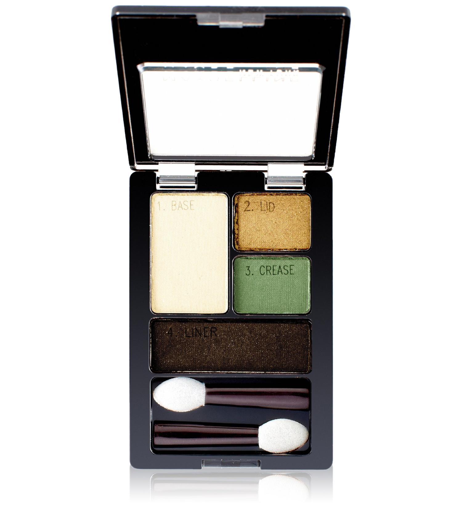 Maybelline Expert Wear Eyeshadow Quads Emerald Smokes 0.17 oz. - Vibrant Shades for Stunning Eye Makeup - Buy Online on GoSupps.com