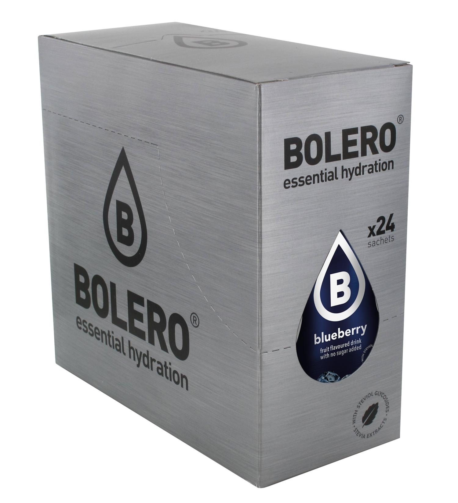 Bolero Classic Powder Sachet 9 g Blueberry 24-Count Blueberry 216 g (Pack of 1) - Buy Online on GoSupps.com