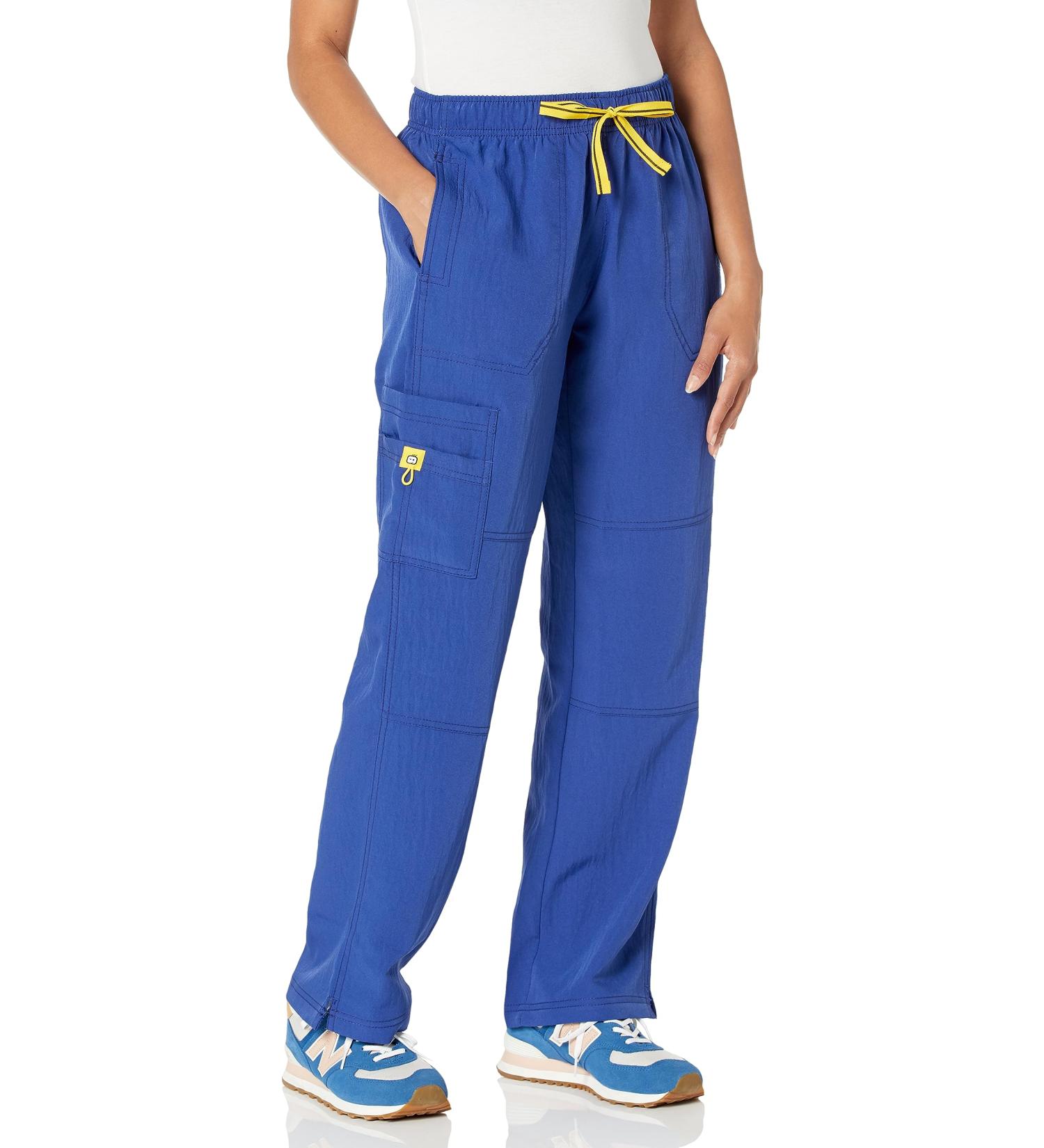WonderWink Petite Four Stretch Cargo Scrub Pant XL - Navy | Women's Scrub - Buy Online on GoSupps.com