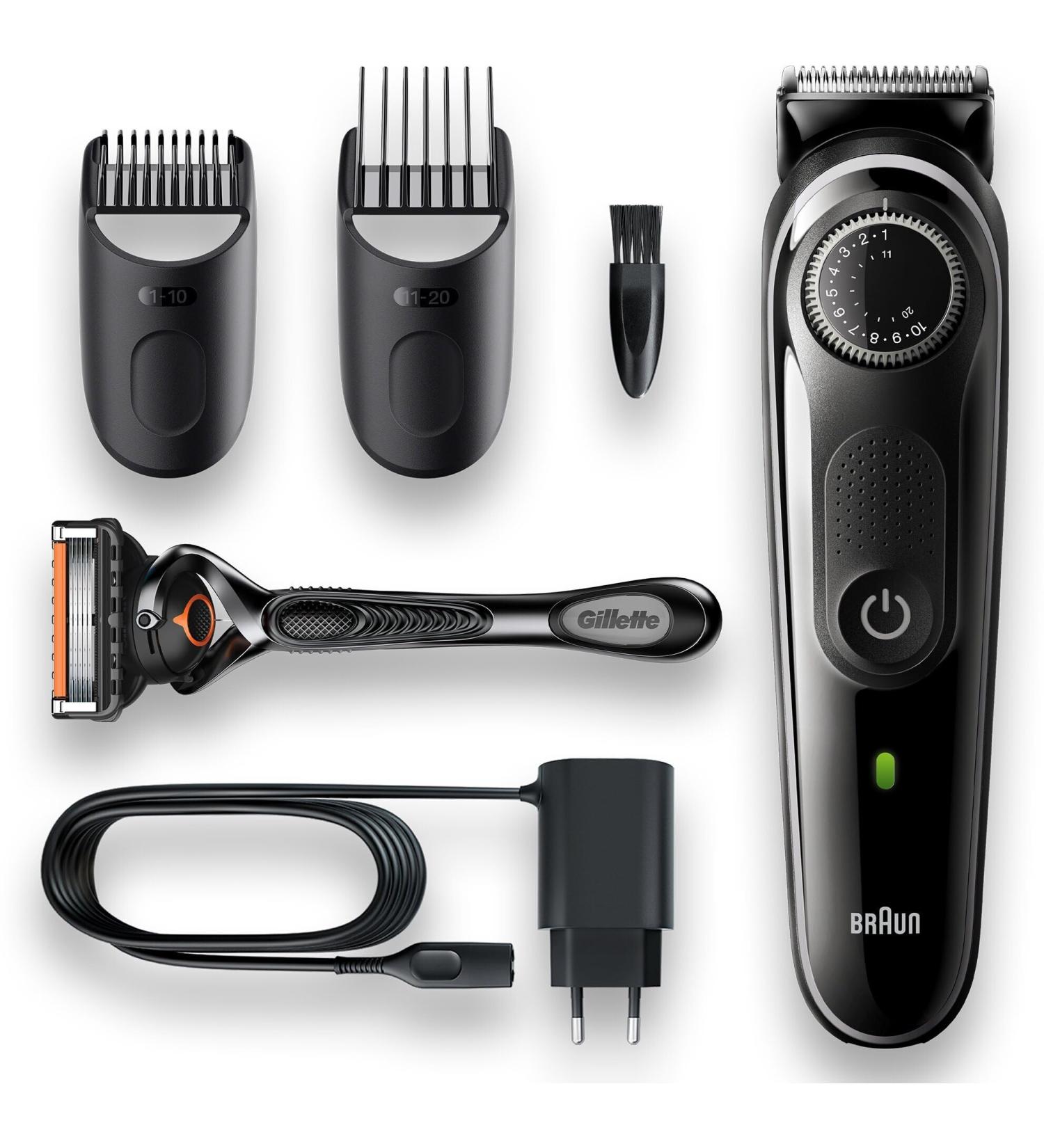 Procter Gamble Braun Beard Trimmer 5 BT5342 beard trimmer for men facial hair reliable blades 39 length settings blackgray - Buy Online on GoSupps.com