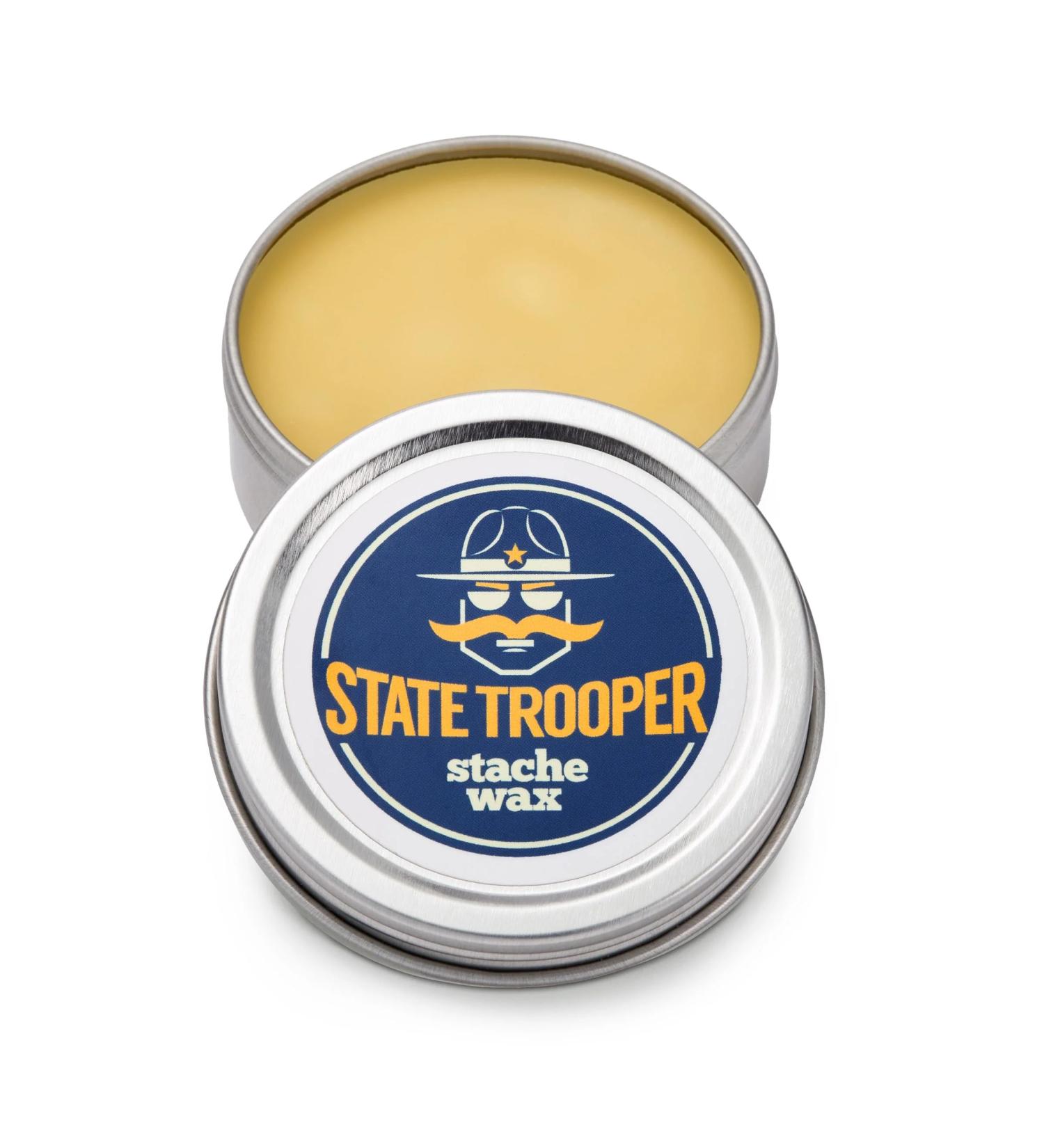Mustache Wax - Medium Hold with Natural Beeswax & Coconut Oil | Nourishes & Styles | 1 oz | Travel-Friendly | Subtle Masculine Scent - Buy Online on GoSupps.com