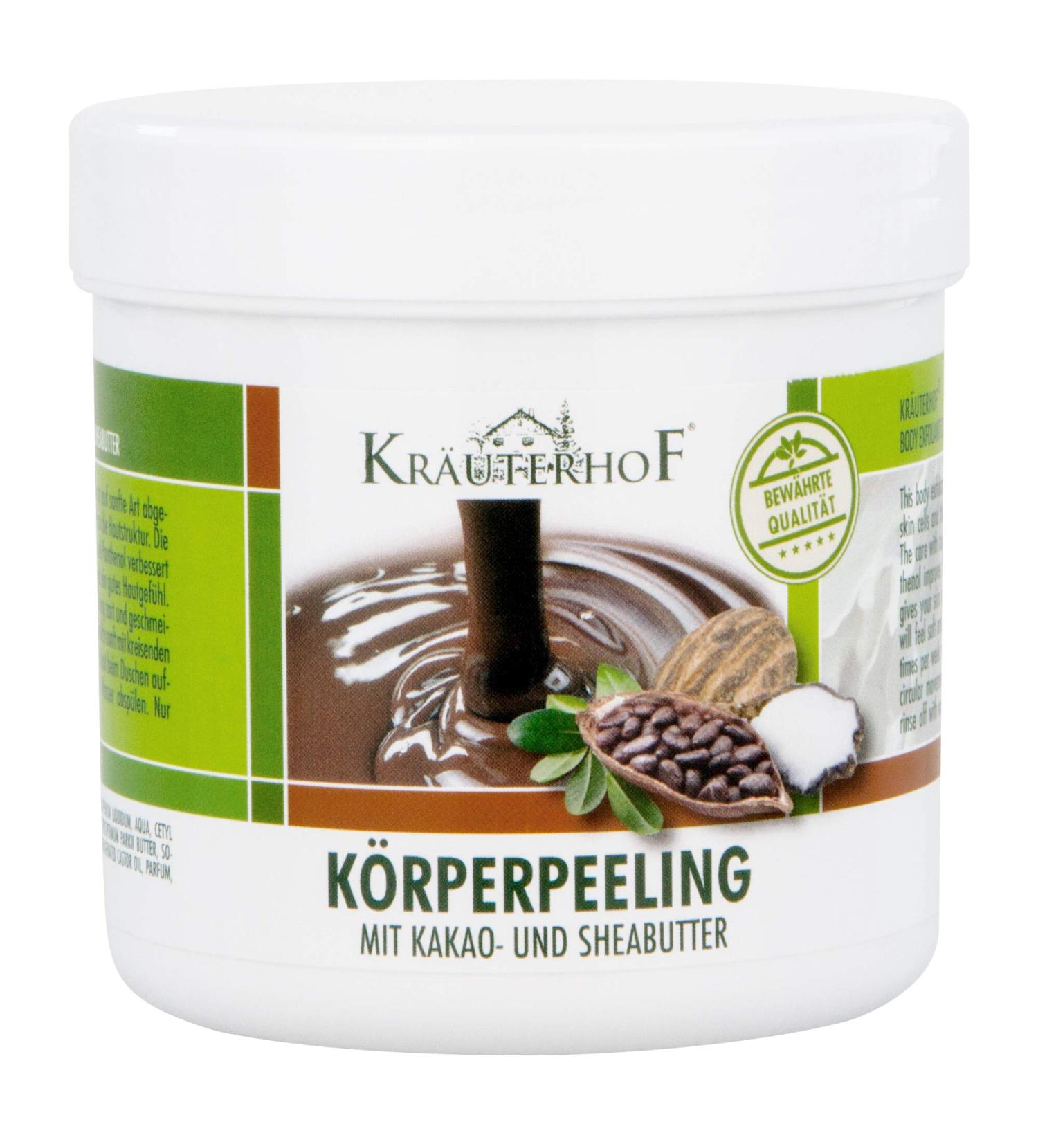 Kr uterhof body scrub with cocoa and shea butter 400g