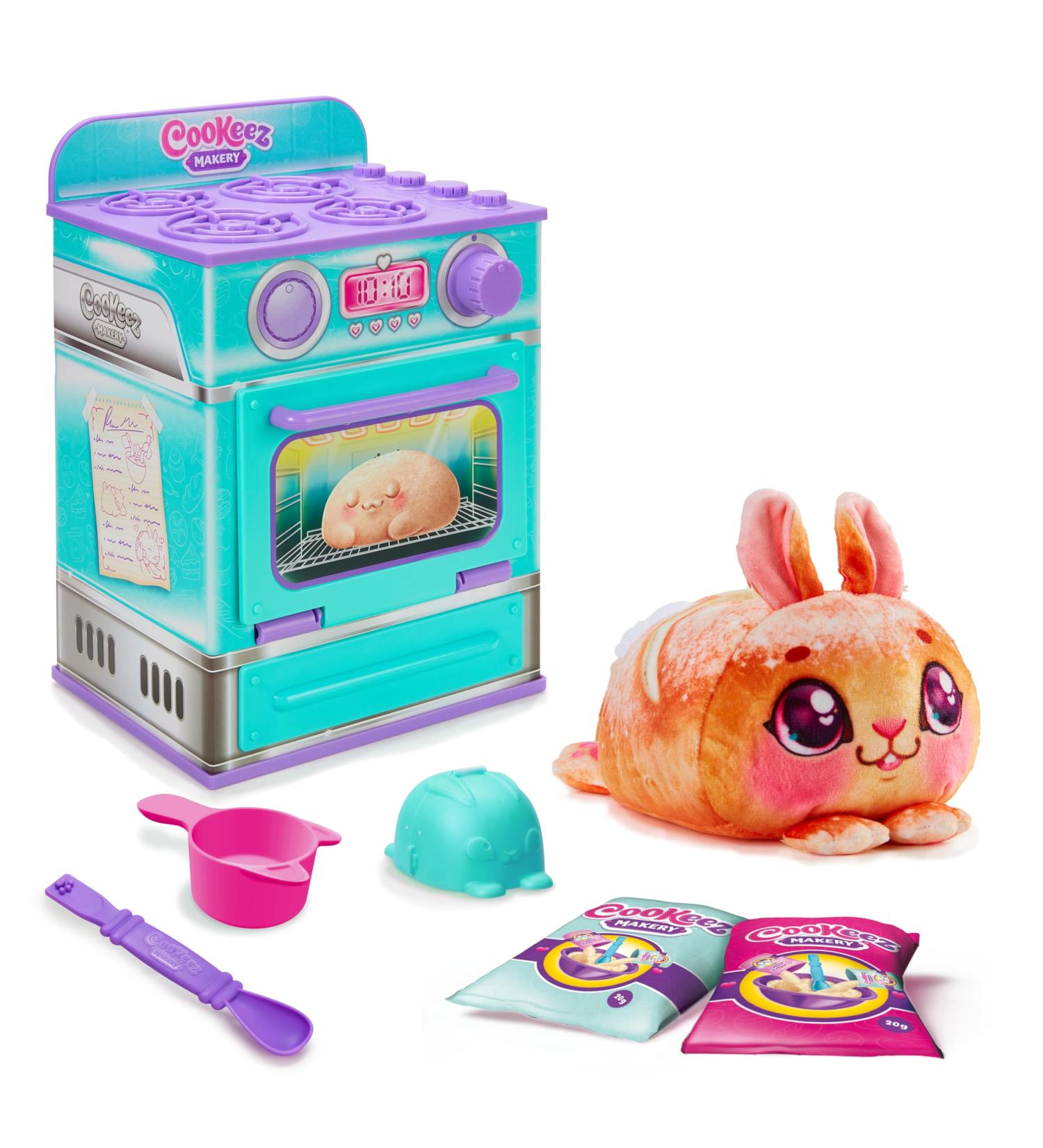 Cookeez Makery Oven Mix: Create Your Own Interactive Plush Friend with Surprise Bake Treatz - Buy Online on GoSupps.com